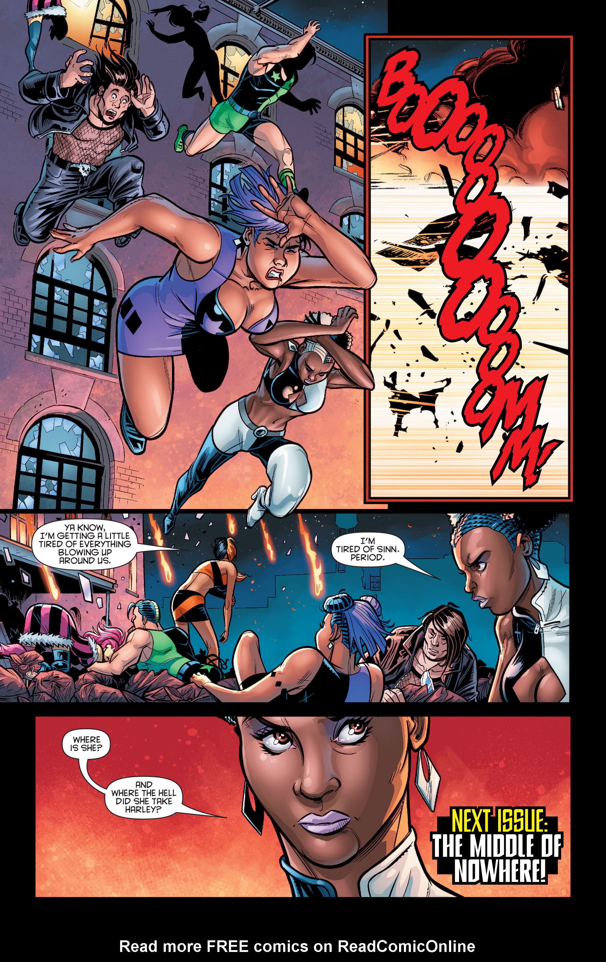 Read online Harley Quinn And Her Gang Of Harleys comic -  Issue #3 - 25
