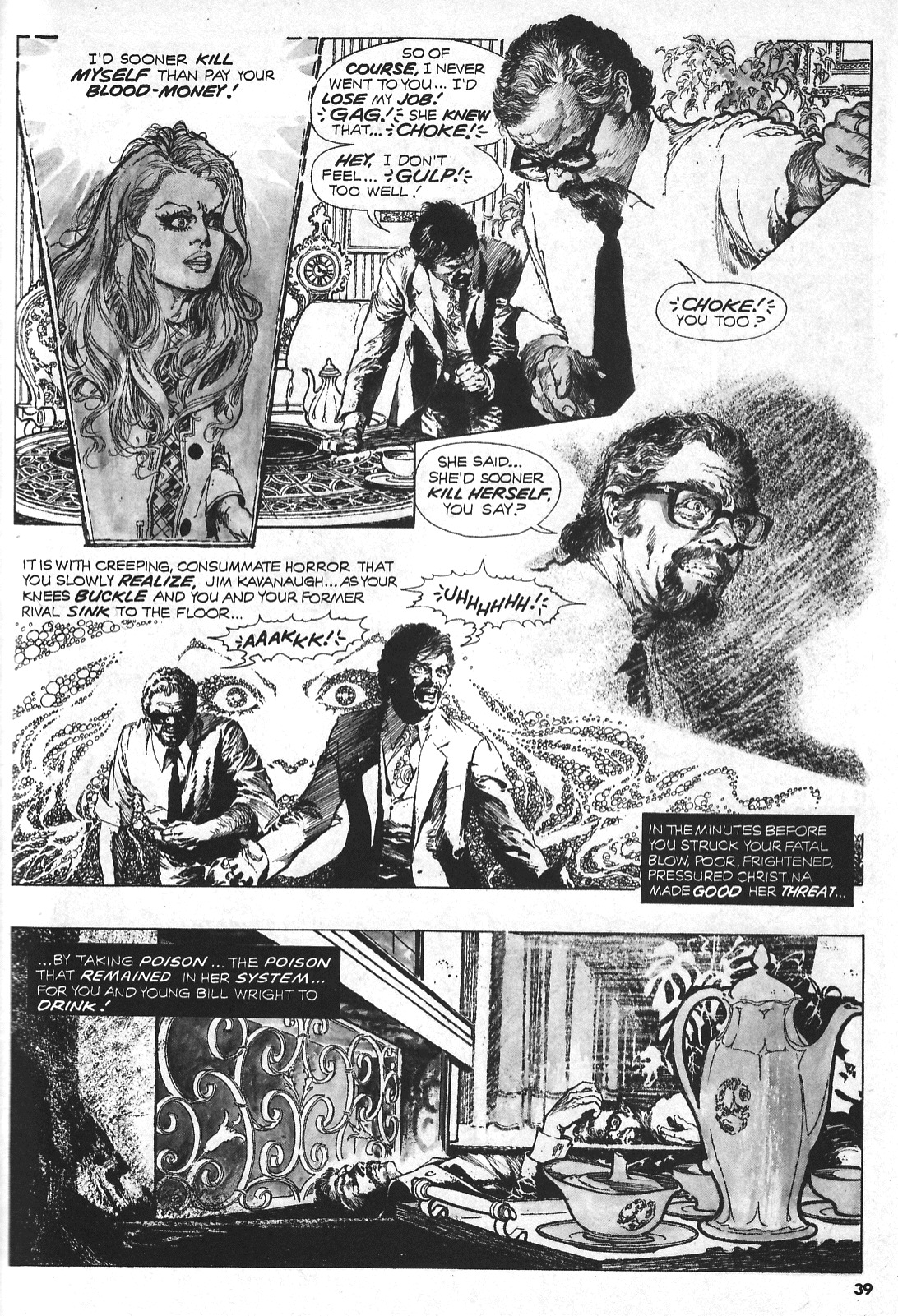 Read online Vampirella (1969) comic -  Issue #36 - 39