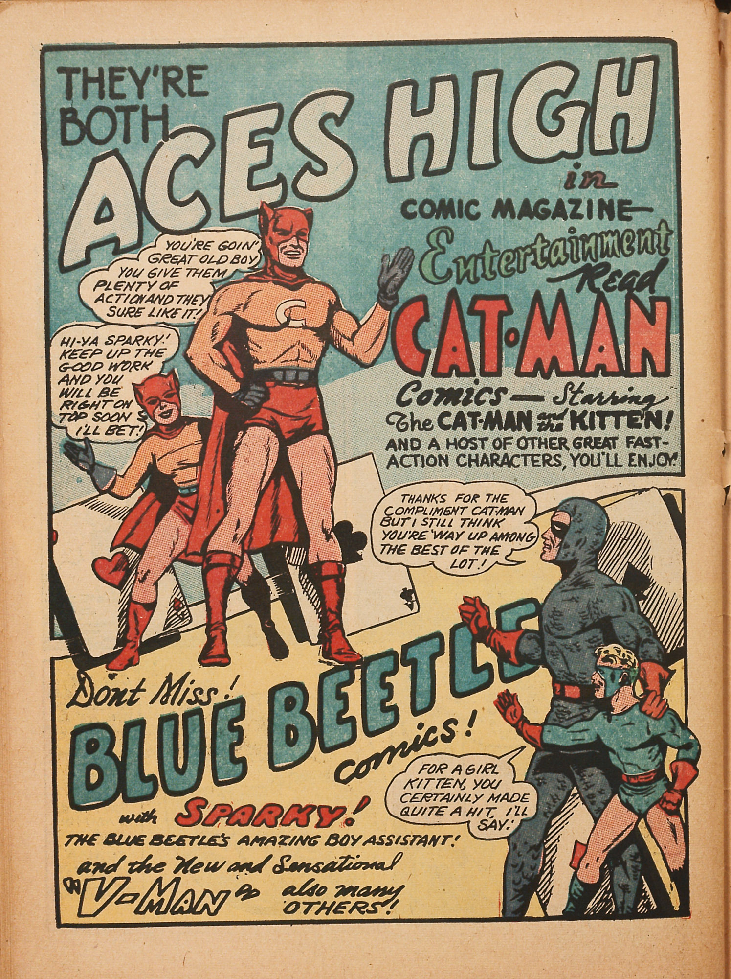 Read online Cat-Man Comics comic -  Issue #17 - 56