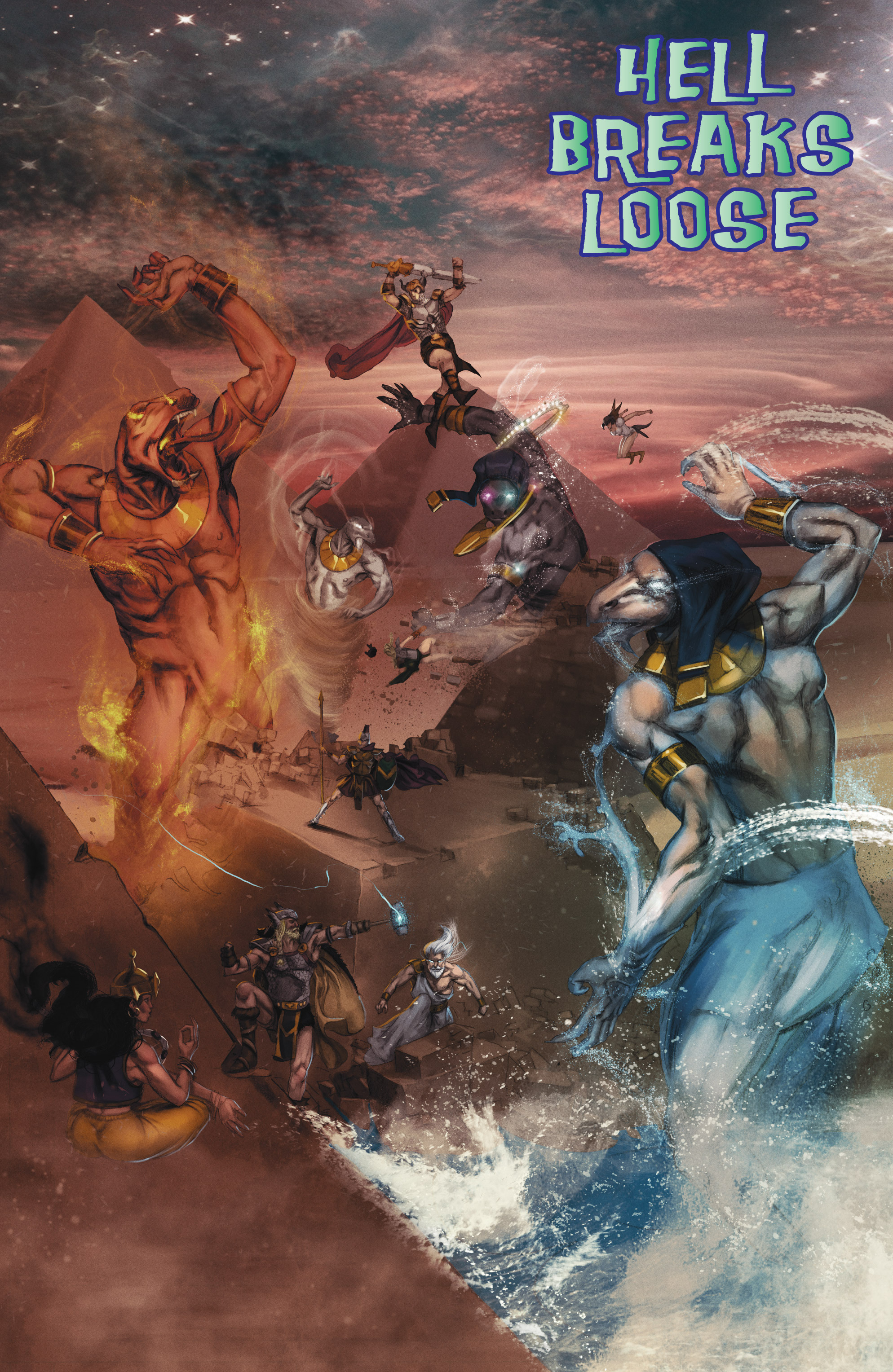 Read online God Is Dead comic -  Issue #34 - 19