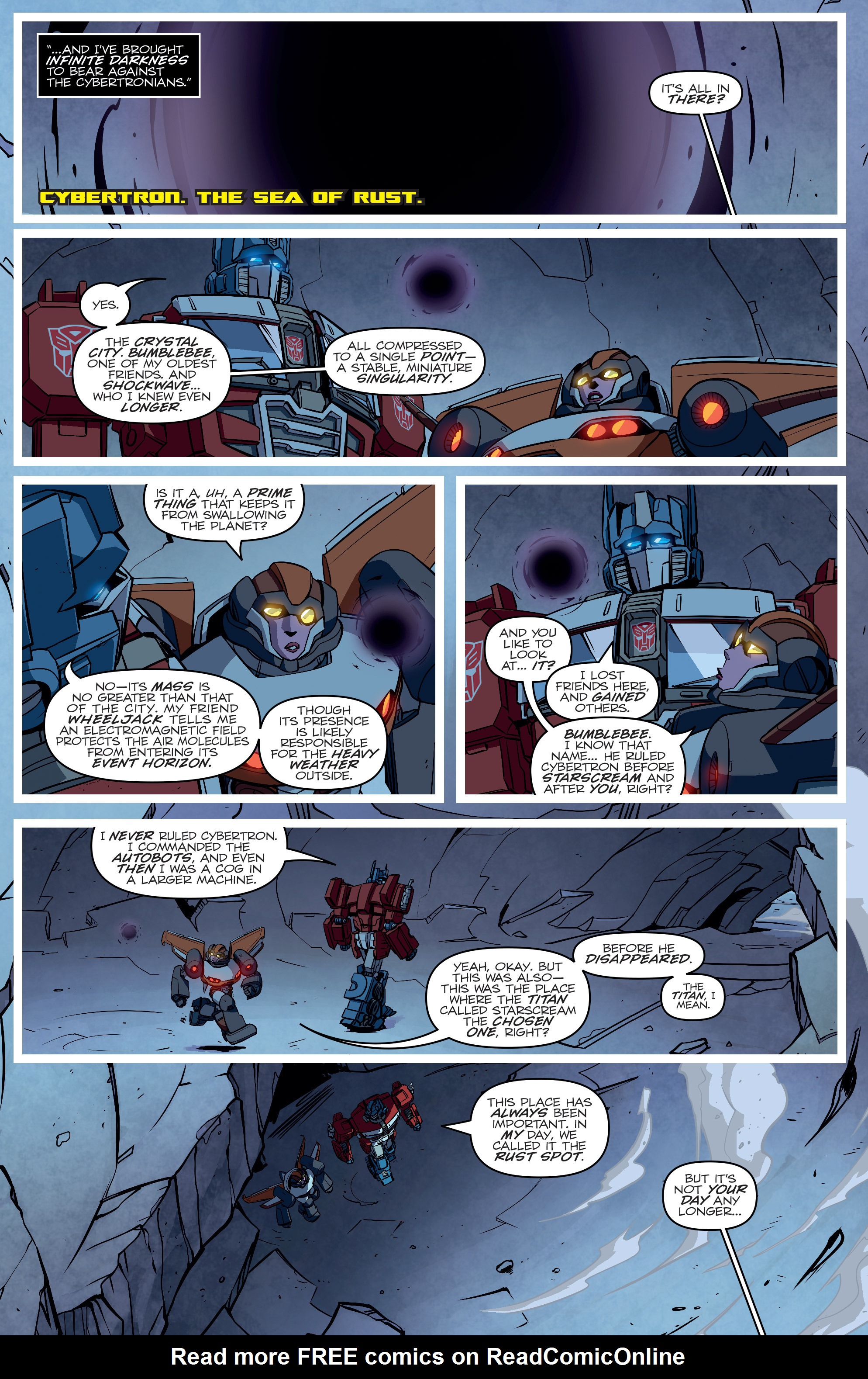 Read online The Transformers (2014) comic -  Issue #47 - 10