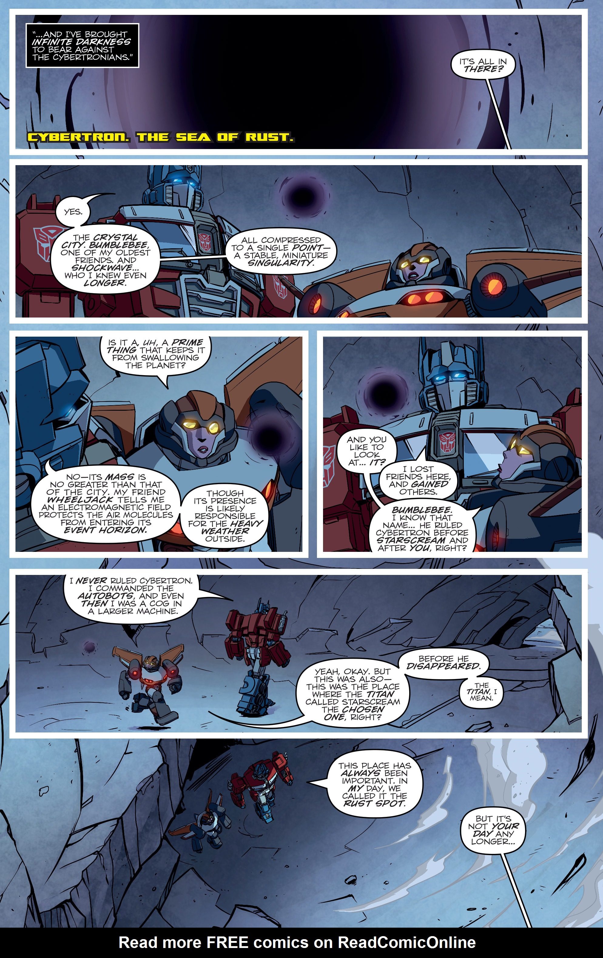 Read online The Transformers (2014) comic -  Issue #47 - 10