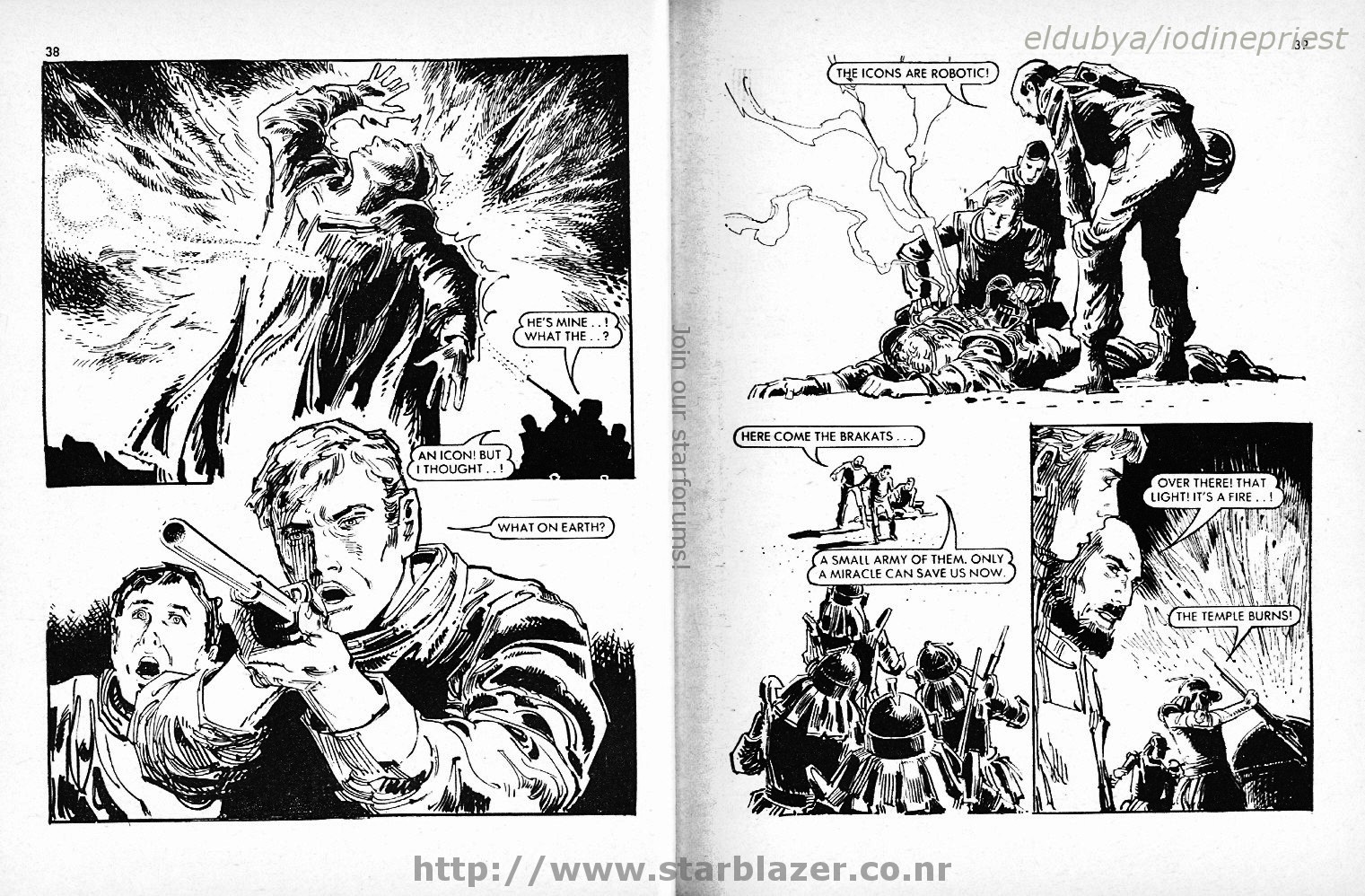 Read online Starblazer comic -  Issue #129 - 21
