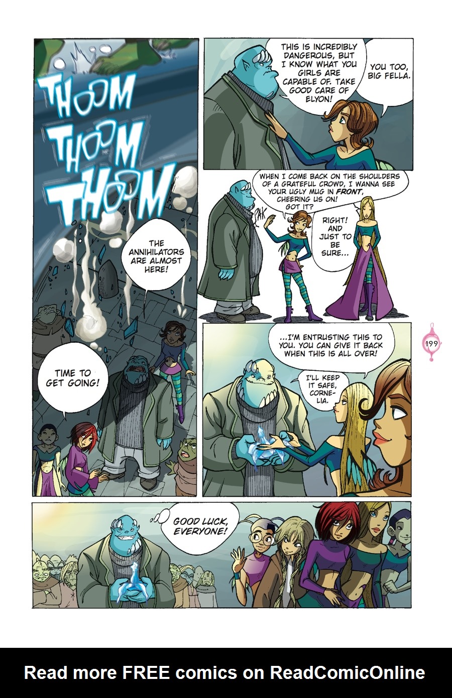 Read online W.i.t.c.h. Graphic Novels comic -  Issue # TPB 3 - 200