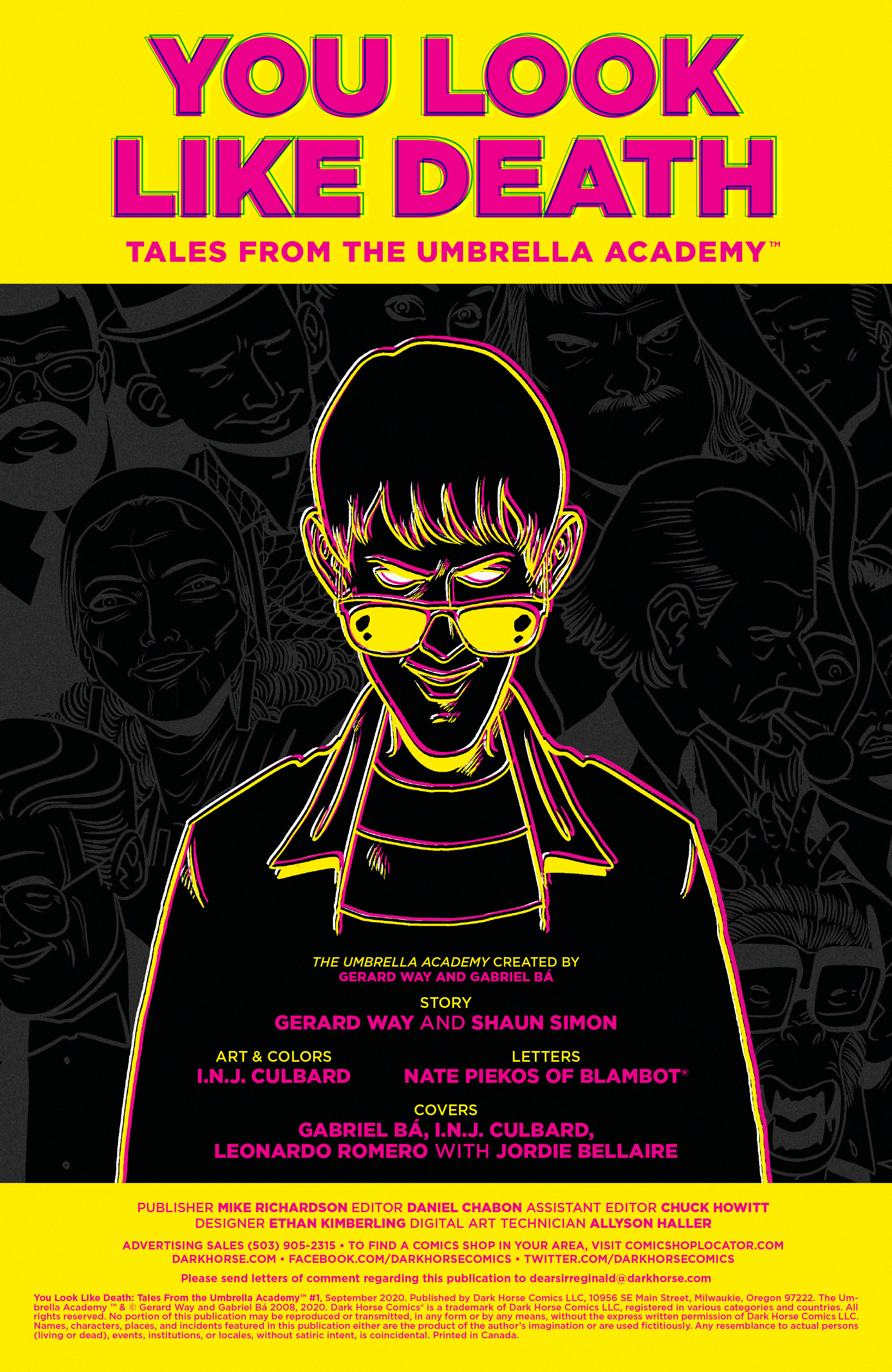 Read online Tales from the Umbrella Academy: You Look Like Death comic -  Issue #1 - 2