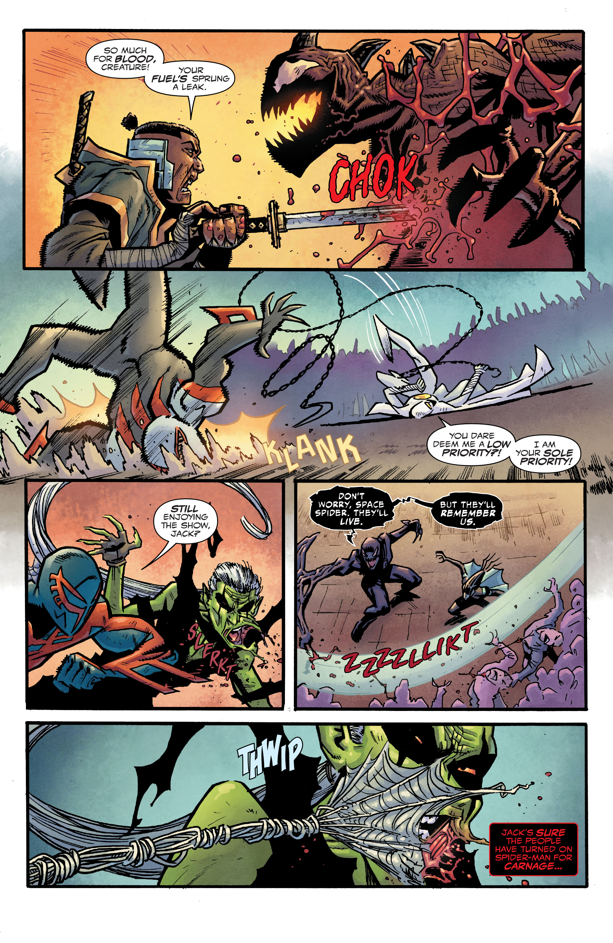 Read online Spider-Man 2099: Dark Genesis comic -  Issue #3 - 21