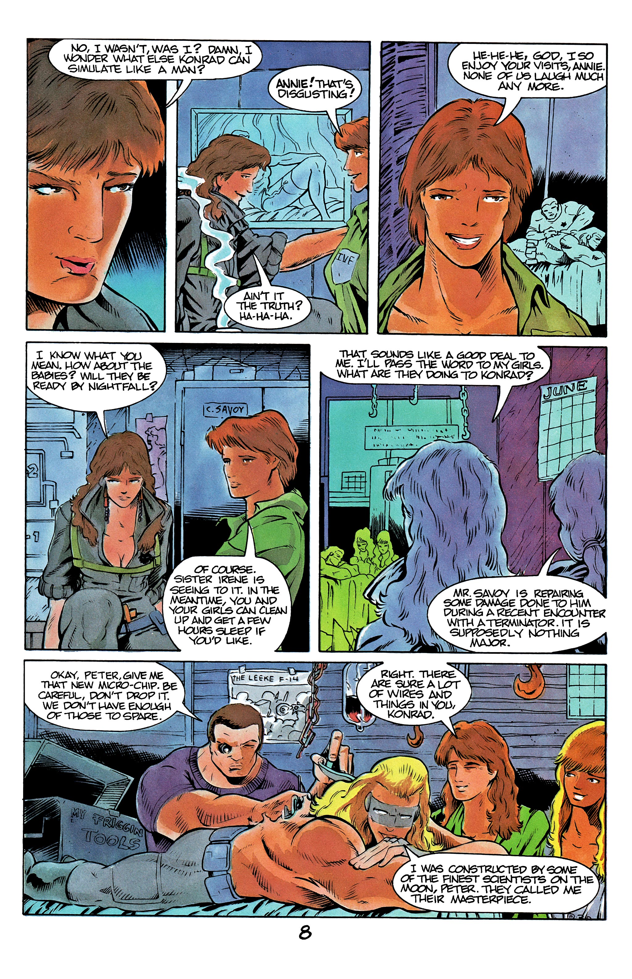 Read online The Terminator (1988) comic -  Issue #12 - 10