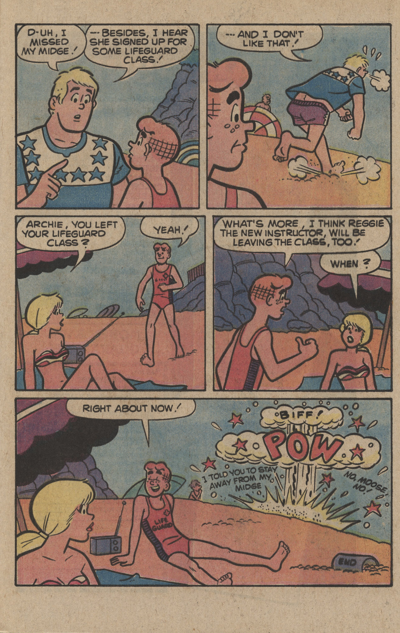 Read online Reggie and Me (1966) comic -  Issue #100 - 33