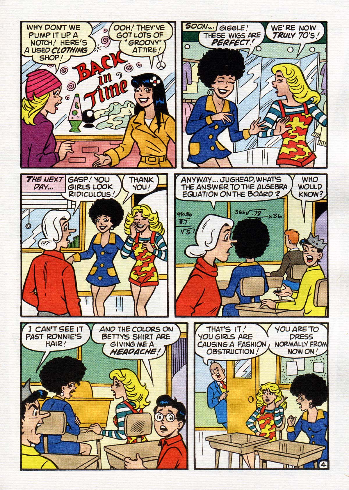 Read online Betty and Veronica Digest Magazine comic -  Issue #147 - 62