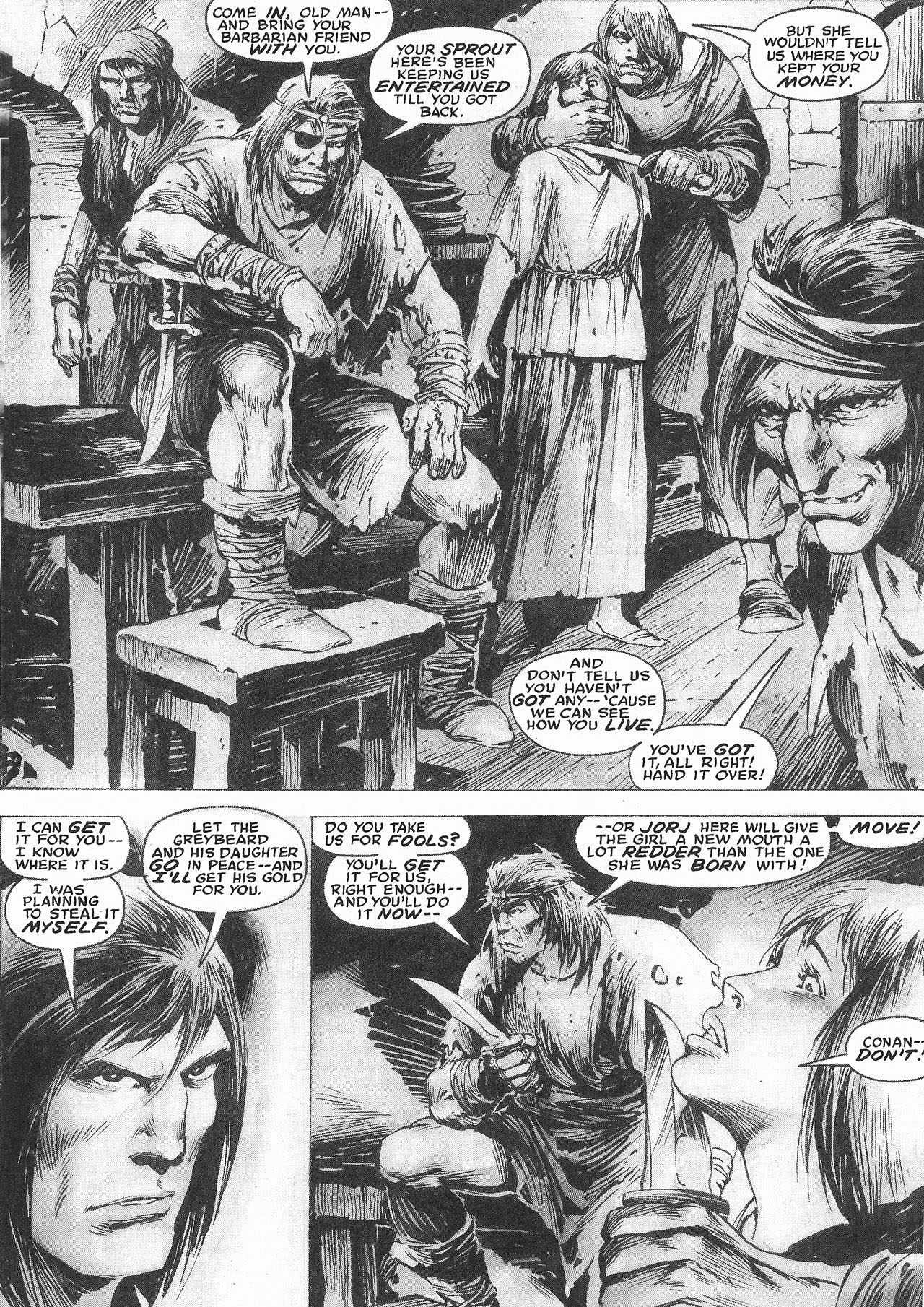 Read online The Savage Sword Of Conan comic -  Issue #207 - 45