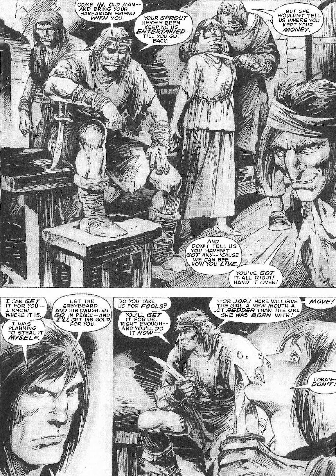 The Savage Sword Of Conan issue 207 - Page 45