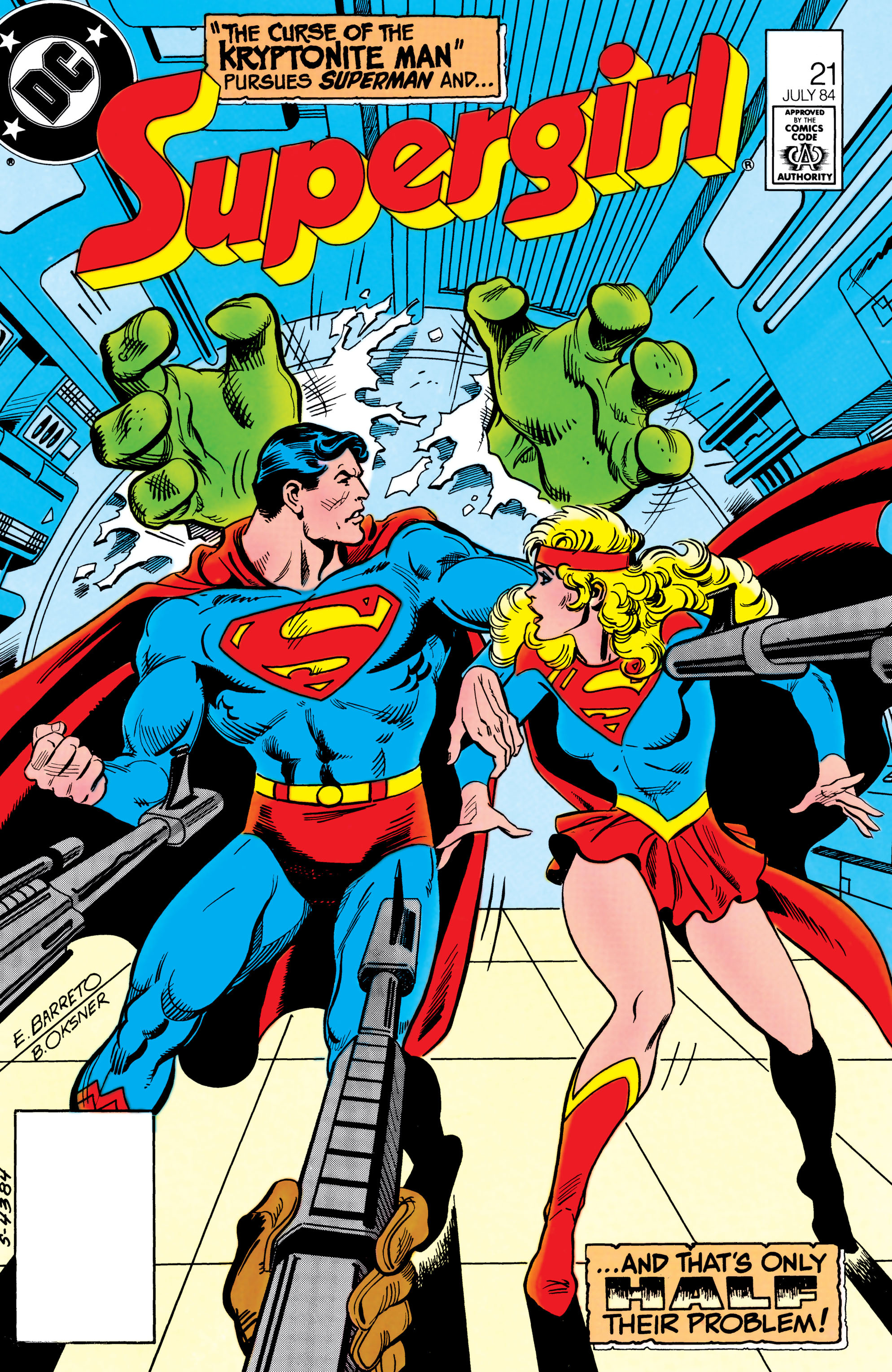 Read online Supergirl (1982) comic -  Issue #21 - 1