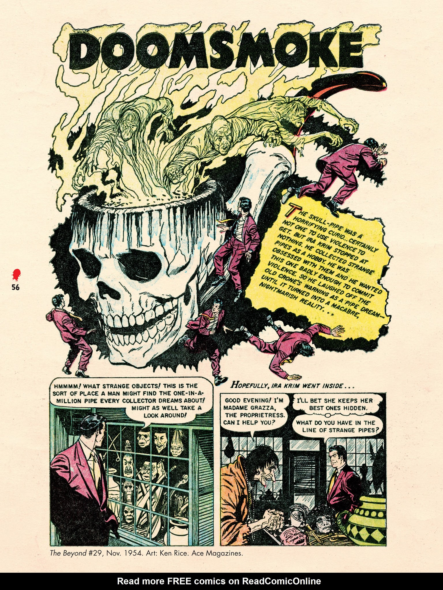 Read online Chilling Archives of Horror Comics comic -  Issue # TPB 5 - 56