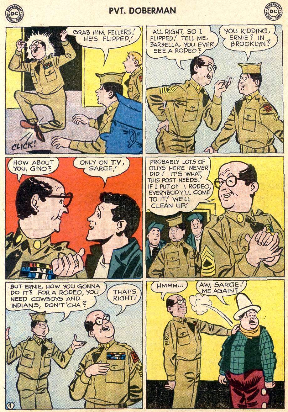 Read online Sgt. Bilko's Pvt. Doberman comic -  Issue #6 - 6