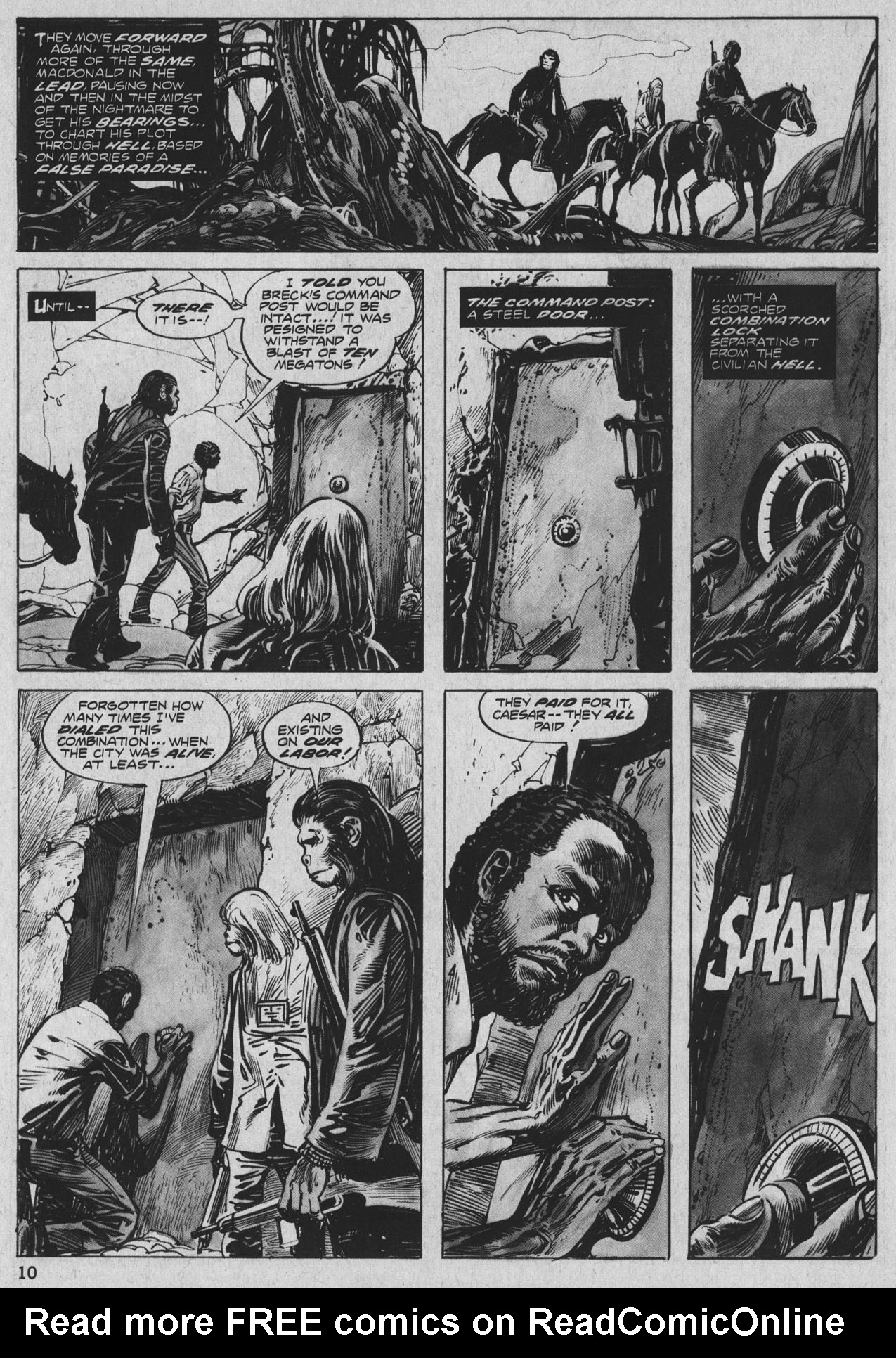 Read online Planet of the Apes comic -  Issue #24 - 9