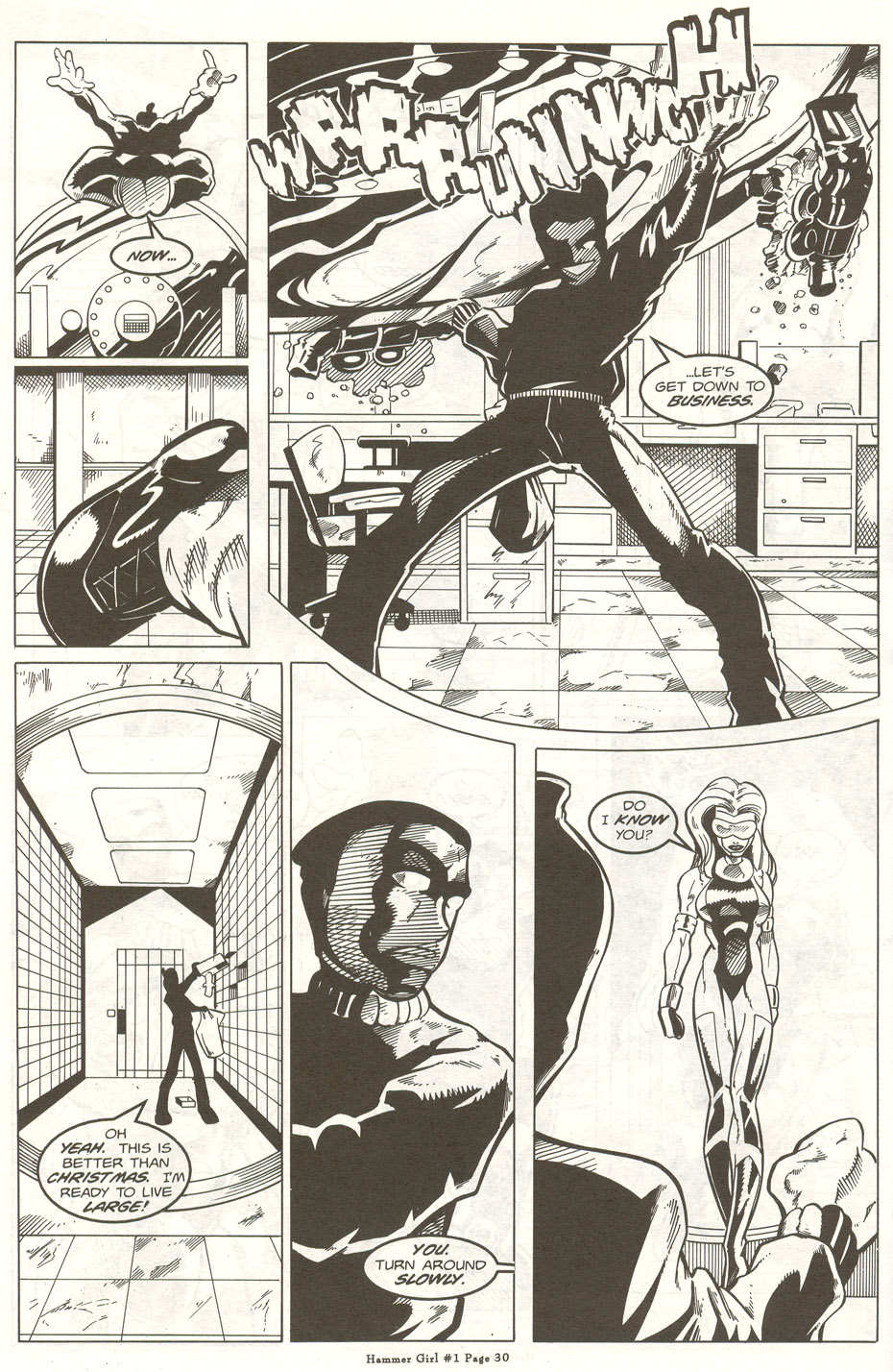 Read online Hammer Girl comic -  Issue #1 - 32