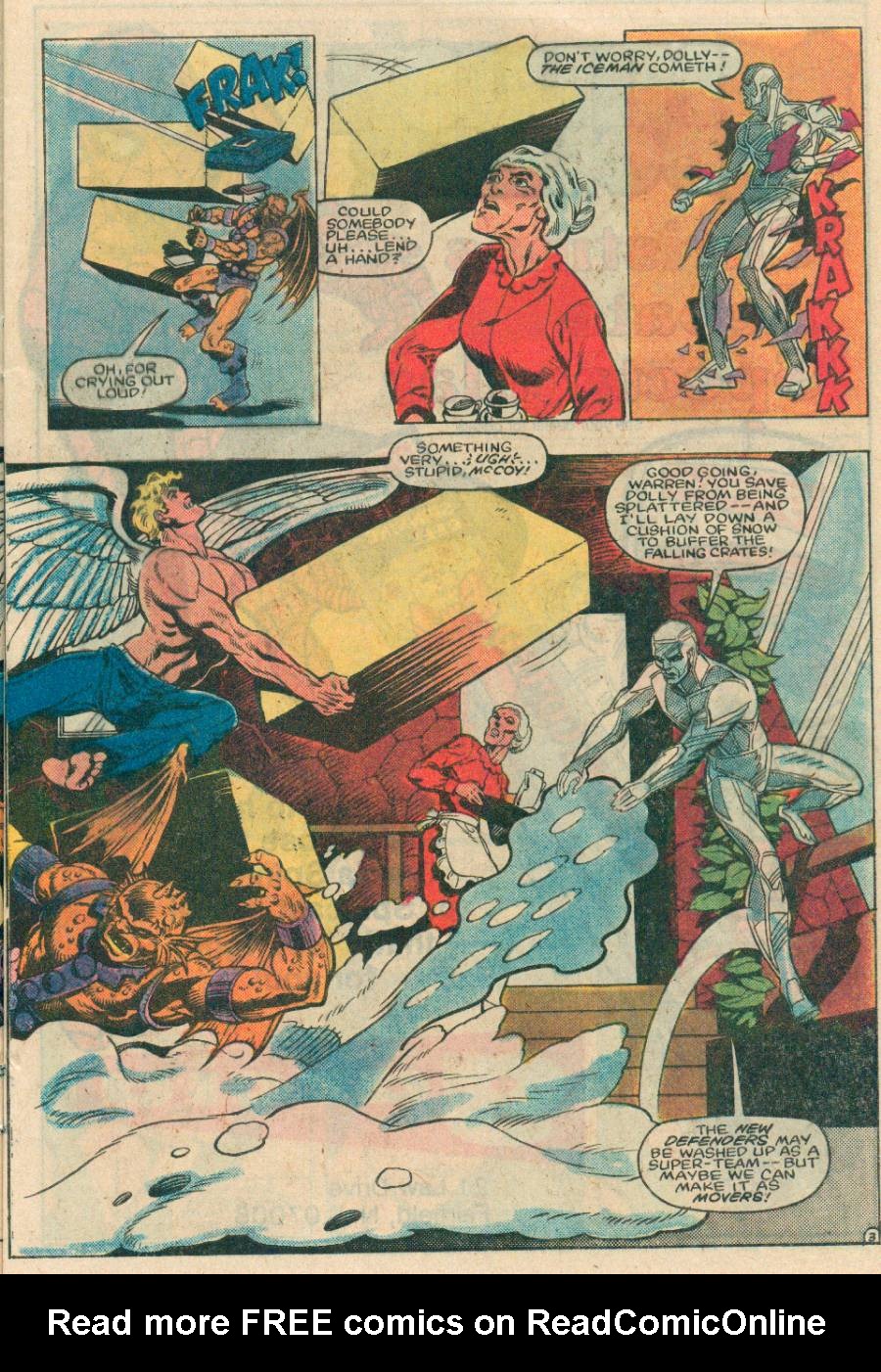 Read online The Defenders (1972) comic -  Issue #128 - 4