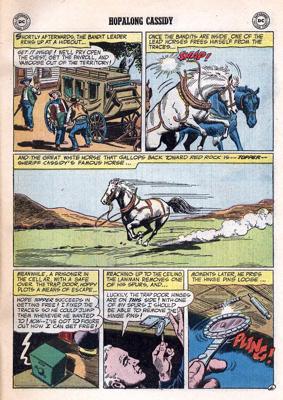 Read online Hopalong Cassidy comic -  Issue #109 - 30