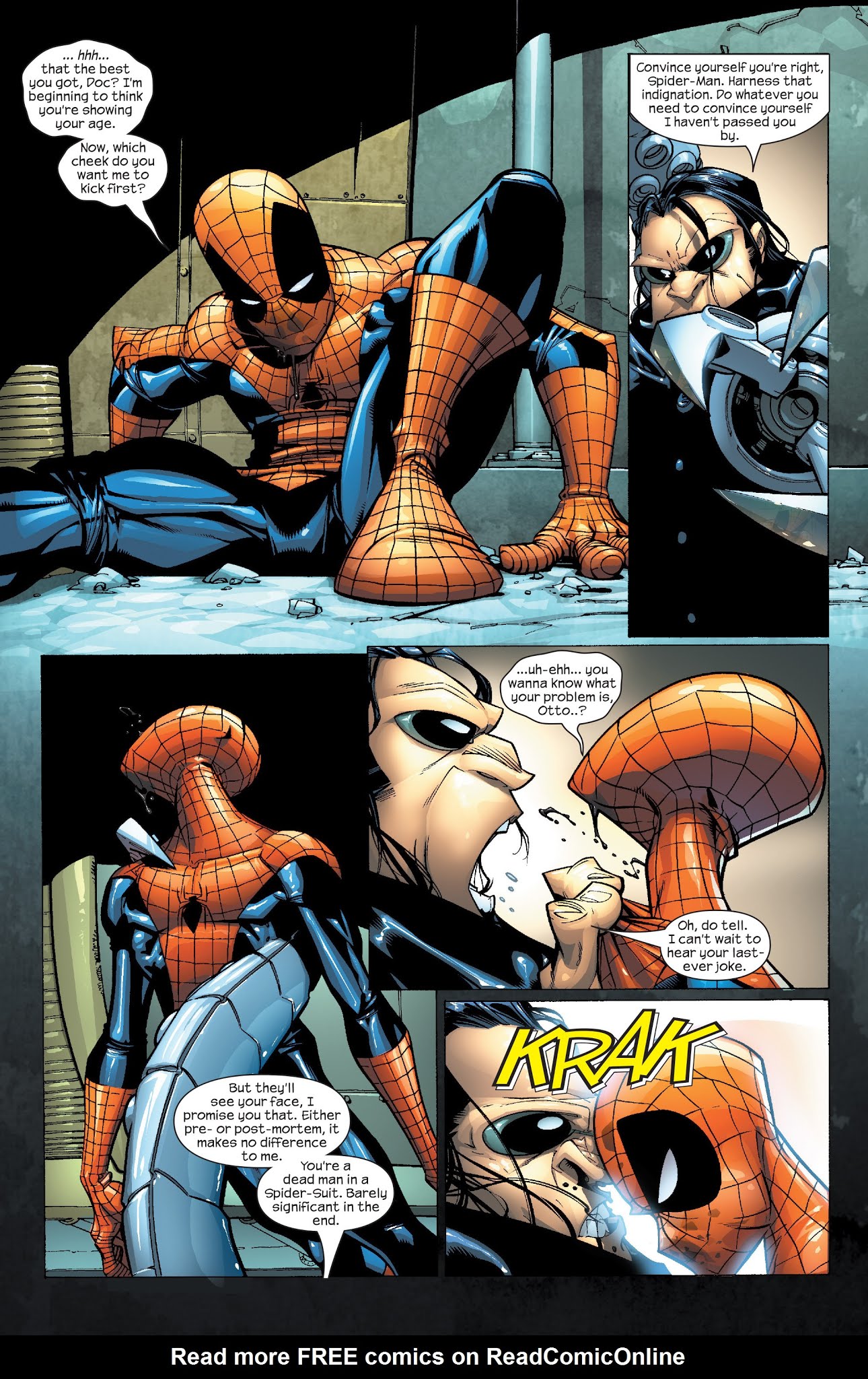 Read online The Spectacular Spider-Man (2003) comic -  Issue # _TPB 2 - 117