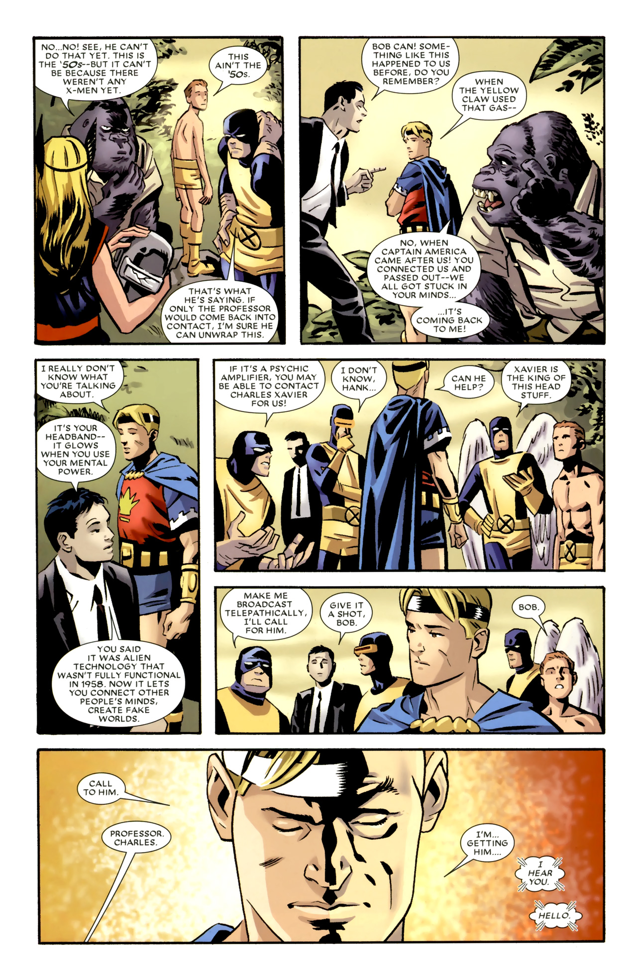 Read online X-Men Vs. Agents Of Atlas comic -  Issue #2 - 19