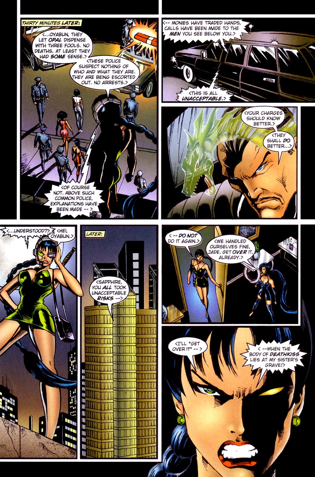 Read online Jade Warriors comic -  Issue #1 - 24