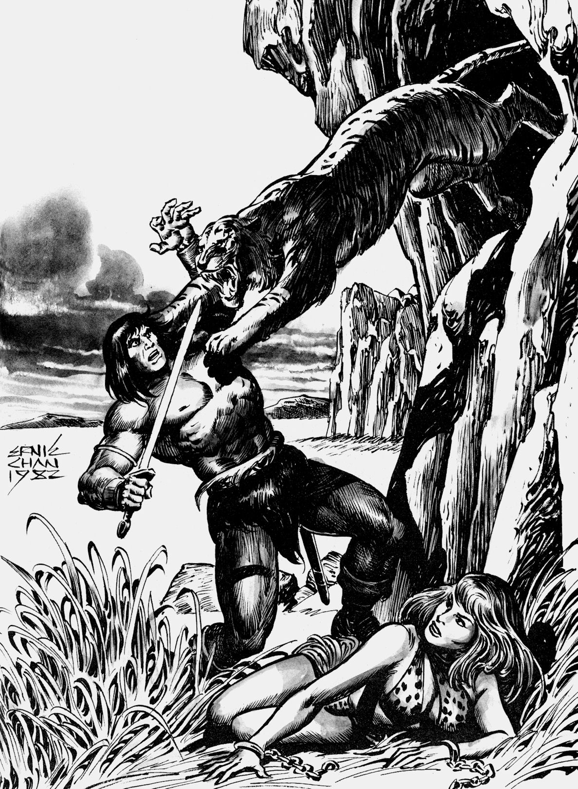 Read online Conan Saga comic -  Issue #62 - 61
