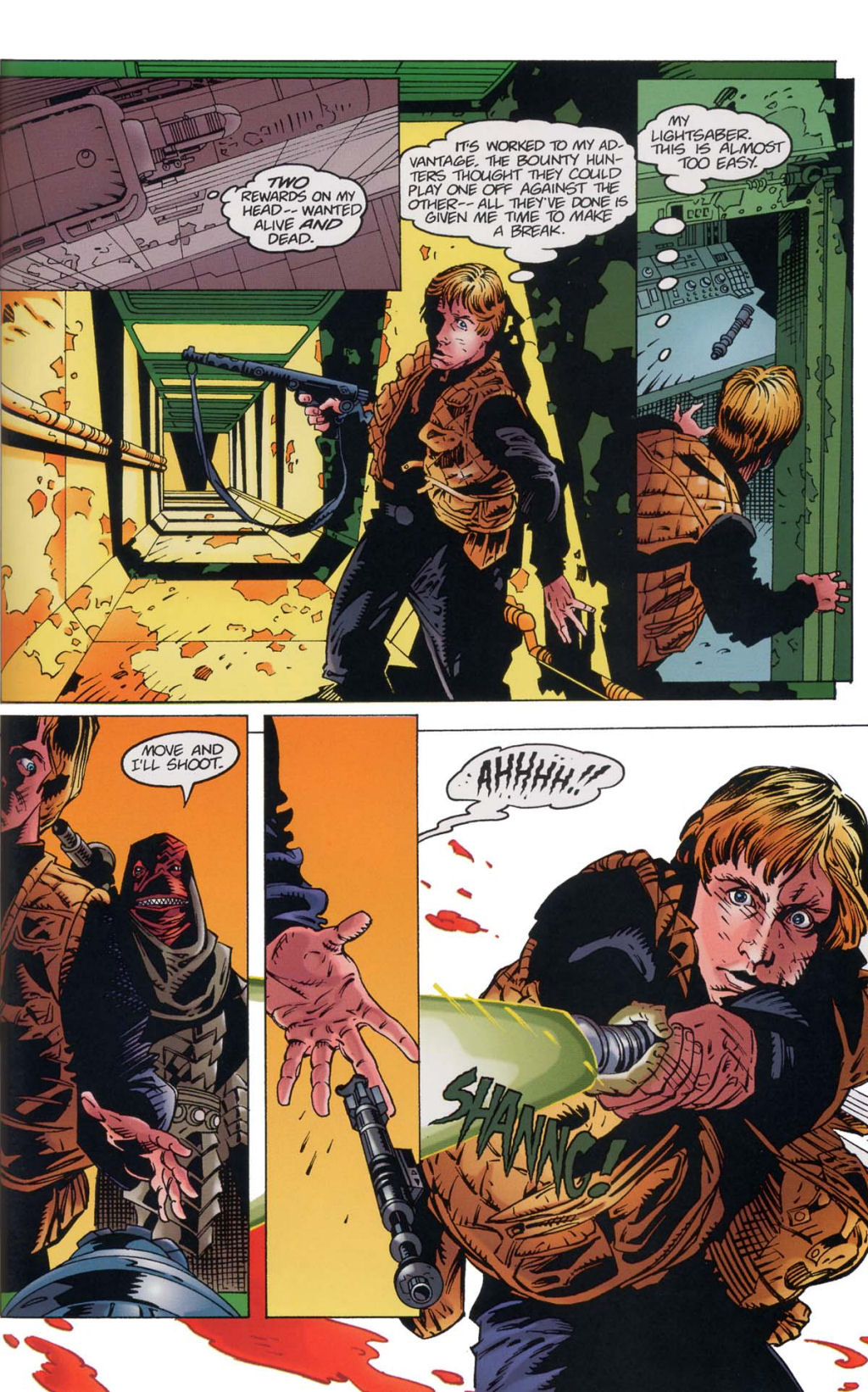 Read online Star Wars: Shadows of the Empire comic -  Issue #5 - 3