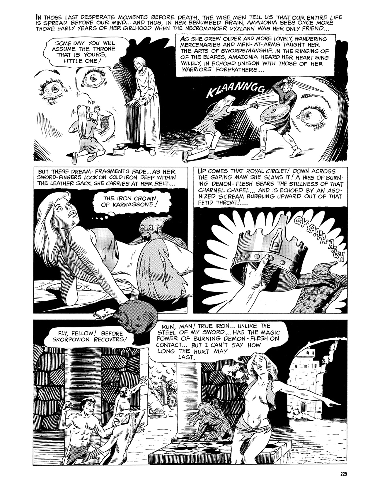 Read online Eerie Archives comic -  Issue # TPB 5 - 230