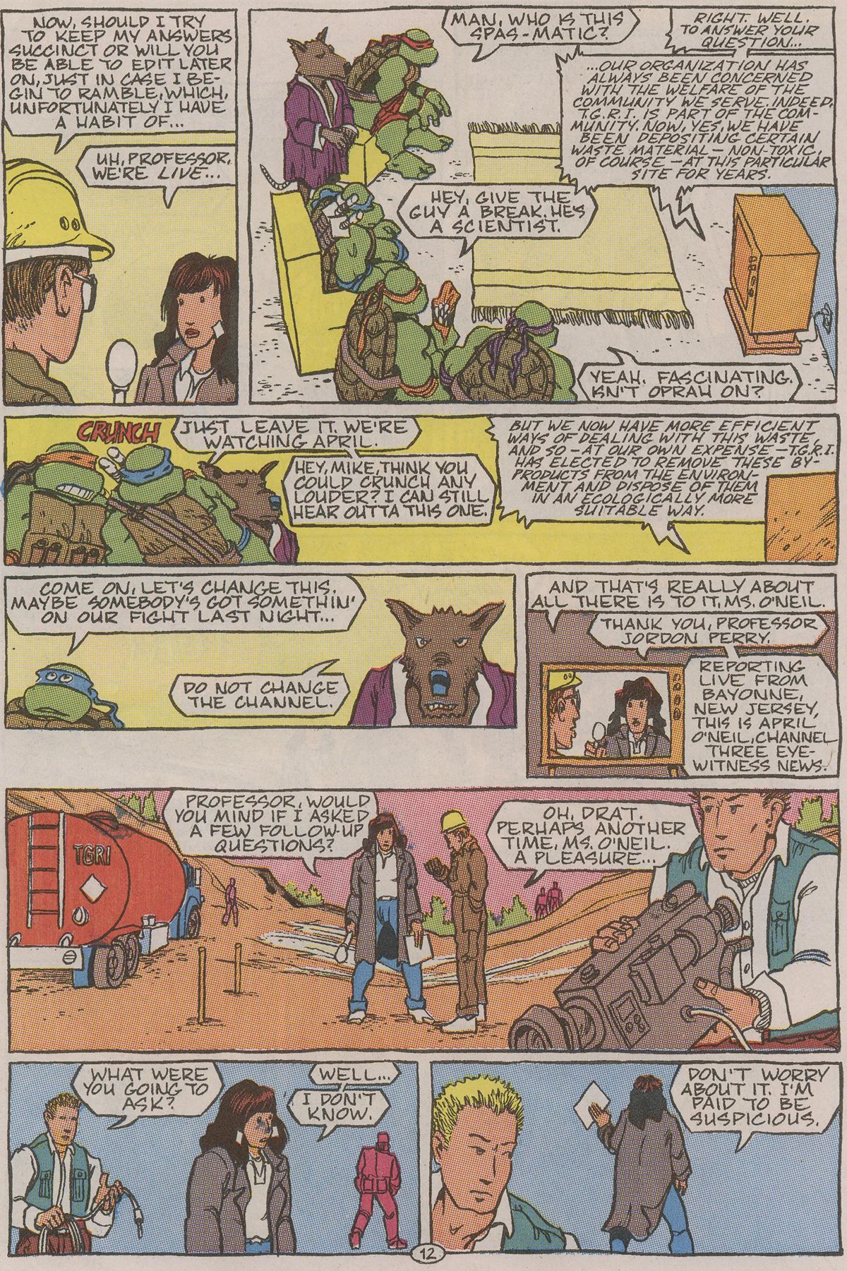 Read online Teenage Mutant Ninja Turtles II: The Secret of the Ooze Official Movie Adaptation comic -  Issue # Full - 13