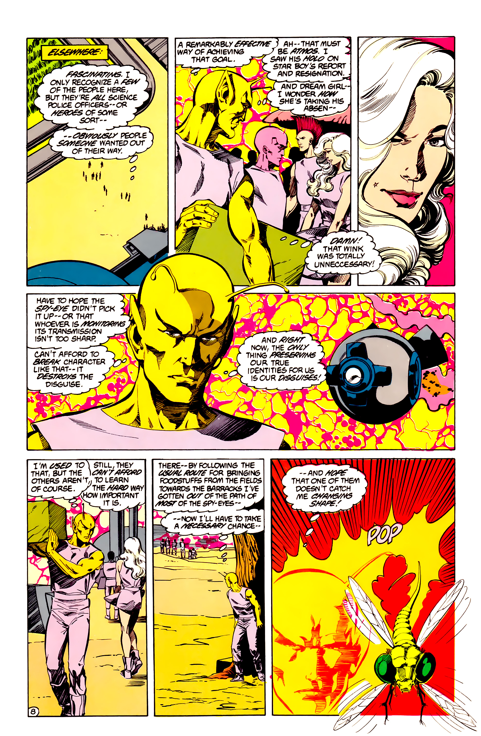 Read online Legion of Super-Heroes (1984) comic -  Issue #33 - 9