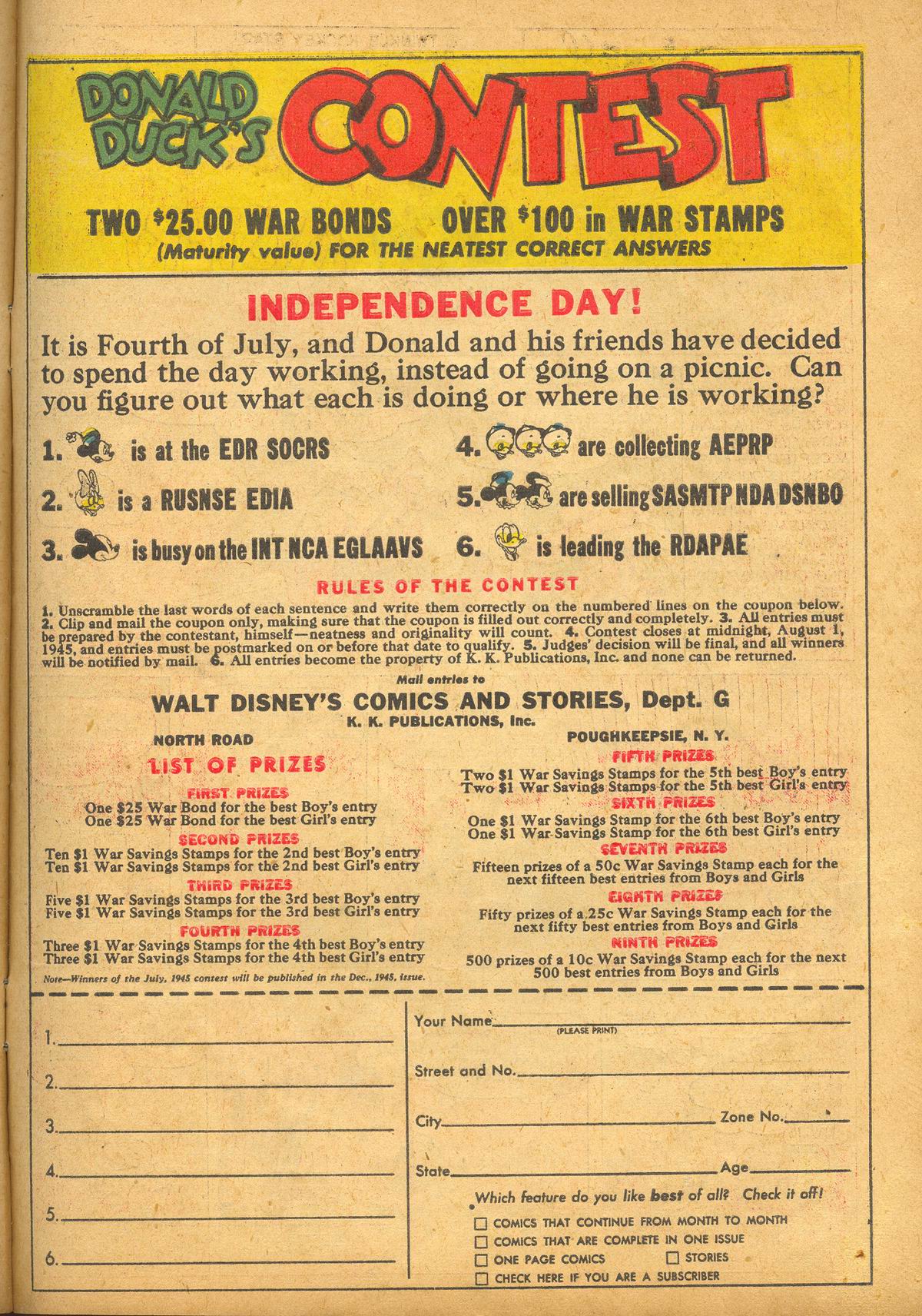 Read online Walt Disney's Comics and Stories comic -  Issue #58 - 27