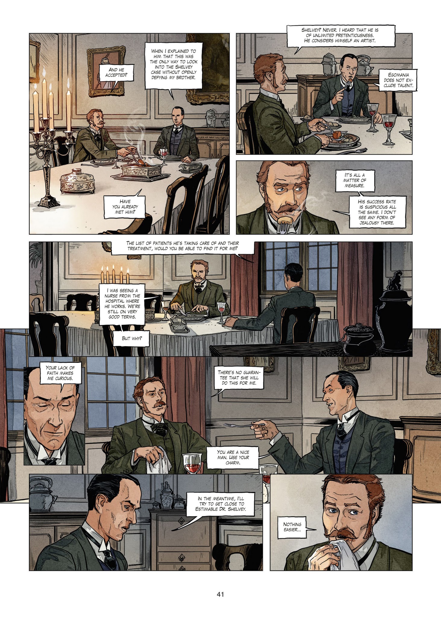 Read online Sherlock Holmes Society comic -  Issue #2 - 41