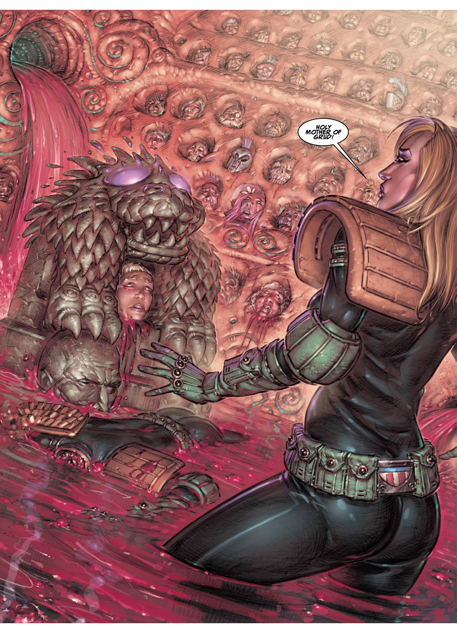 Read online Judge Anderson: The Psi Files comic -  Issue # TPB 5 - 267