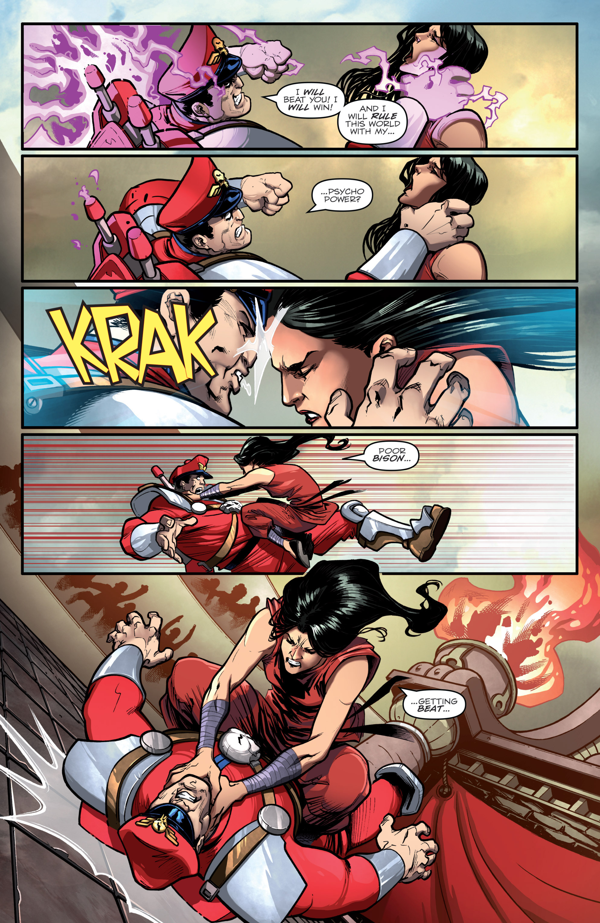 Read online Street Fighter X G.I. Joe comic -  Issue #5 - 6