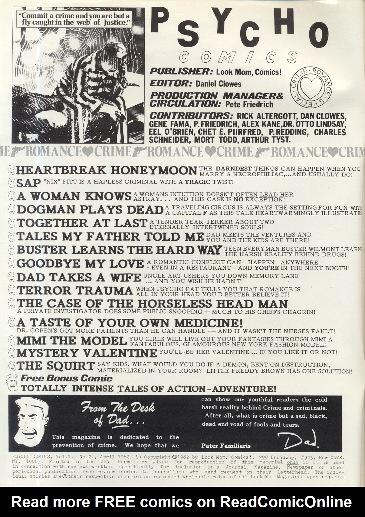 Read online Psycho Comics comic -  Issue #2 - 3