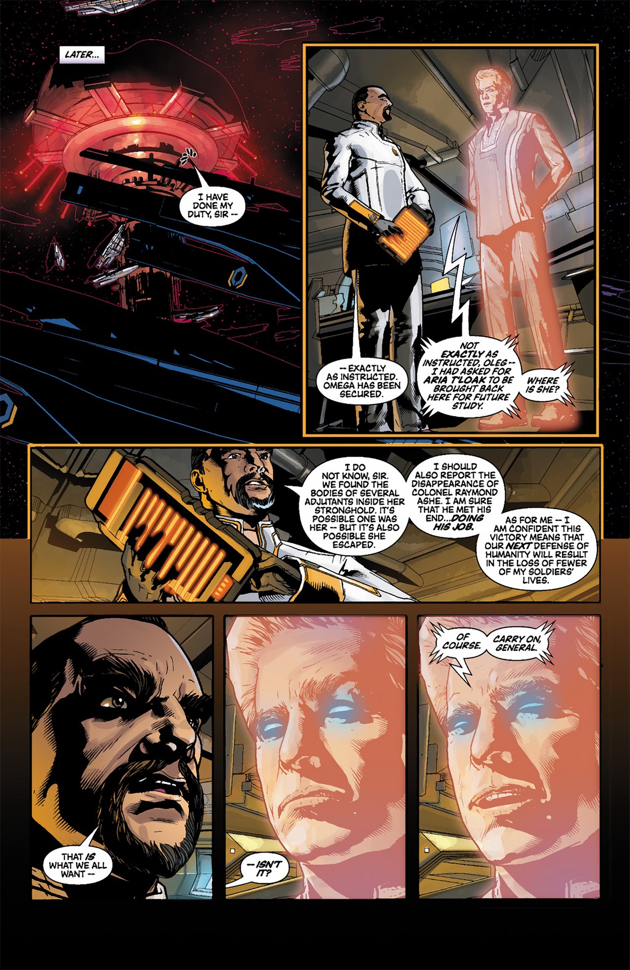 Read online Mass Effect: Invasion comic -  Issue #4 - 23