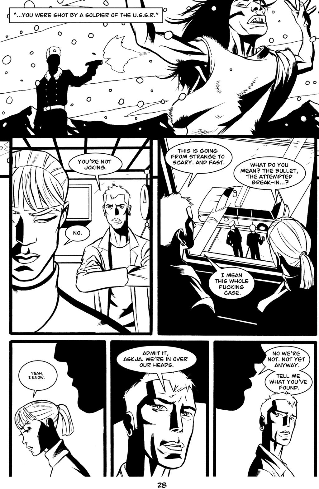 Read online Umbra comic -  Issue #1 - 31