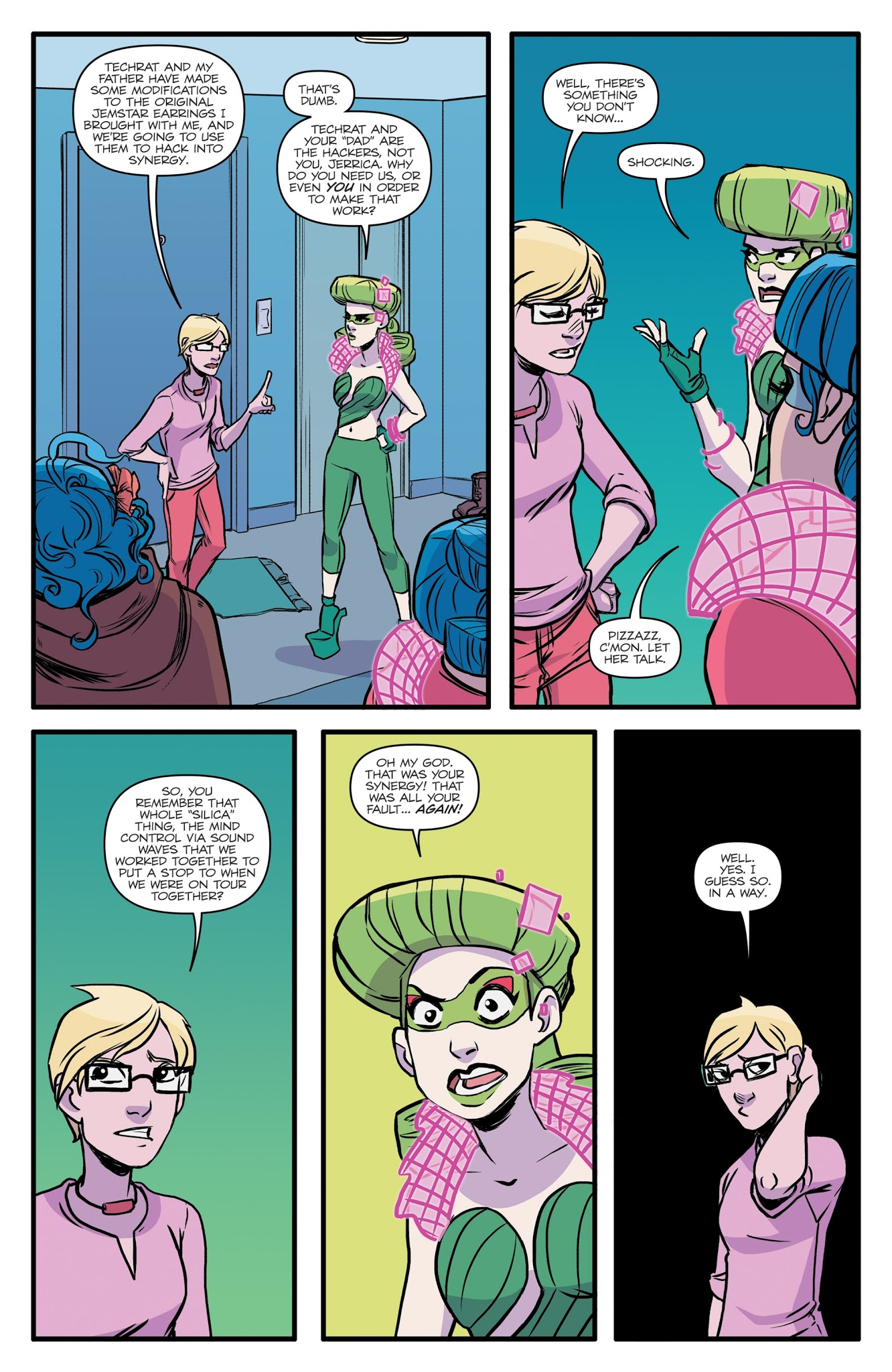 Read online Jem and the Holograms: Infinite comic -  Issue #3 - 9