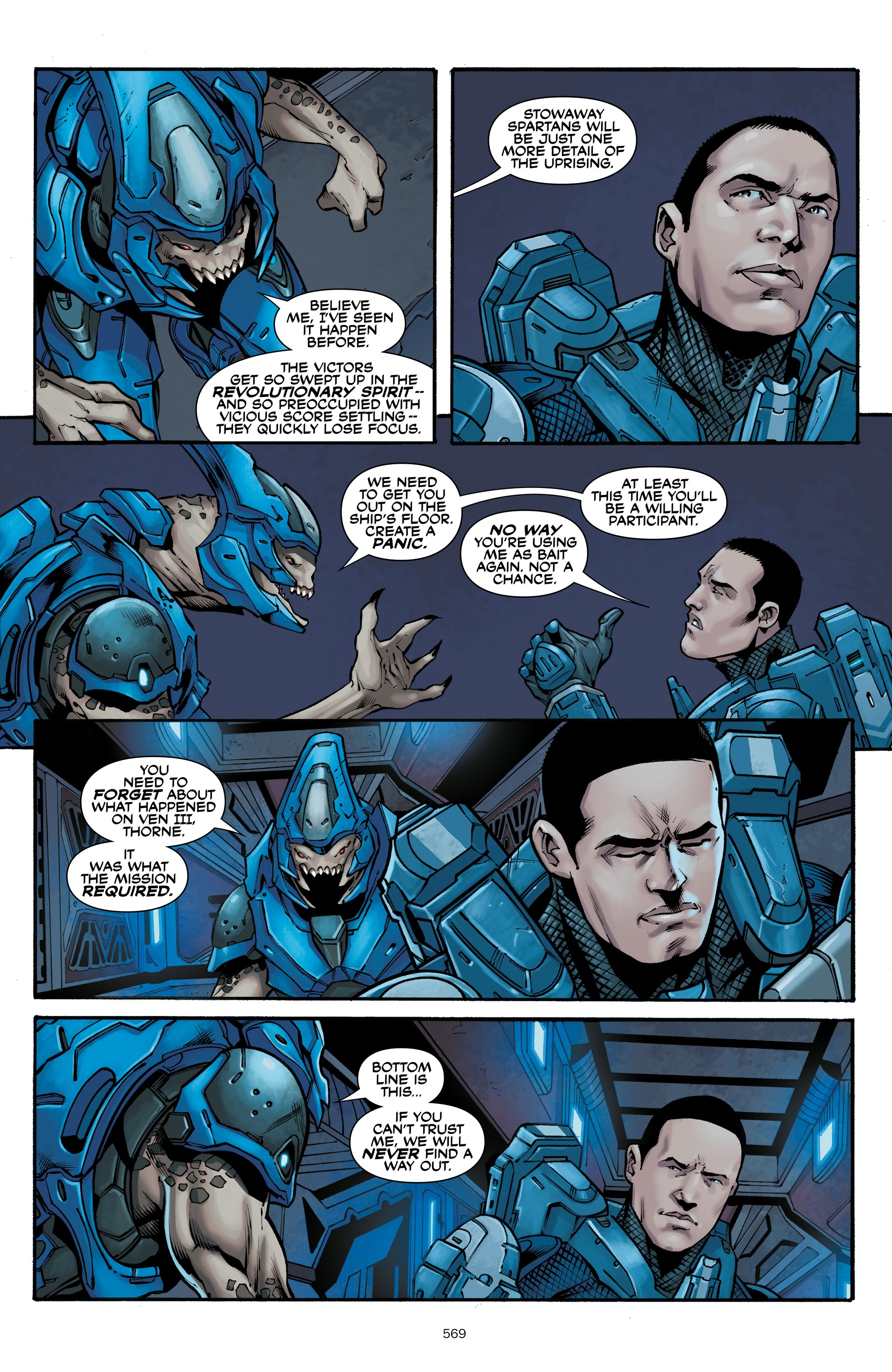 Read online Halo: Initiation and Escalation comic -  Issue # TPB (Part 6) - 62