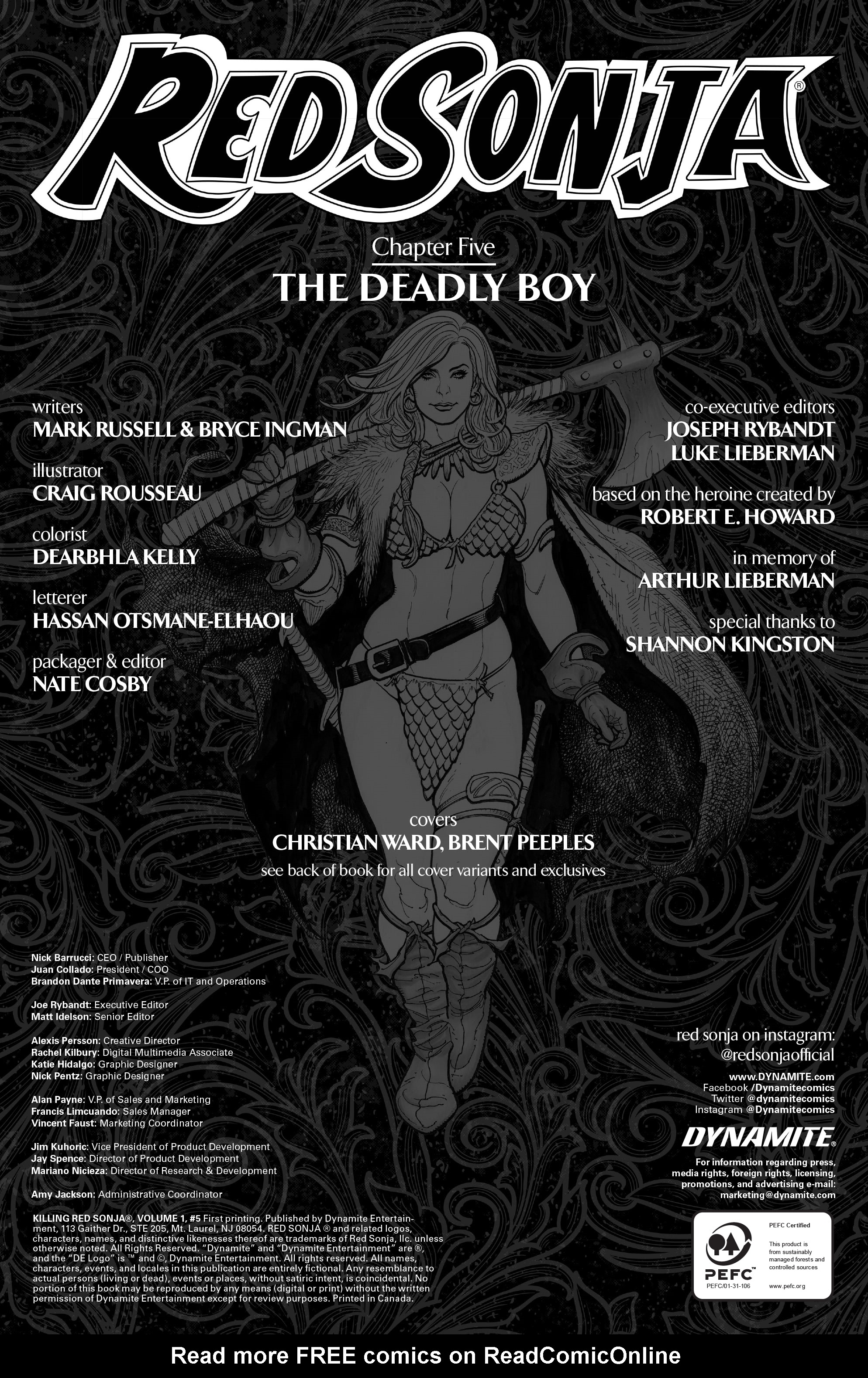 Read online Killing Red Sonja comic -  Issue #5 - 24