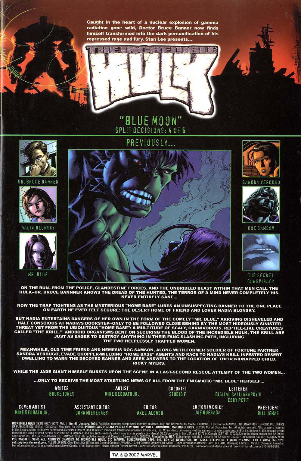 Read online The Incredible Hulk (2000) comic -  Issue #63 - 3