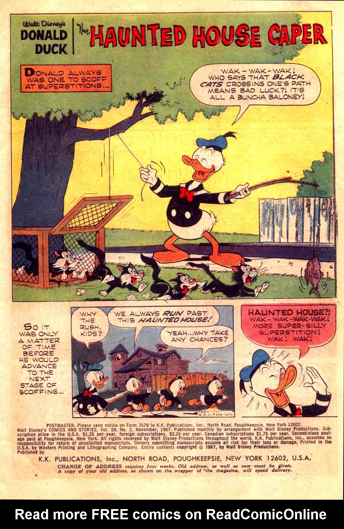 Read online Walt Disney's Comics and Stories comic -  Issue #326 - 3
