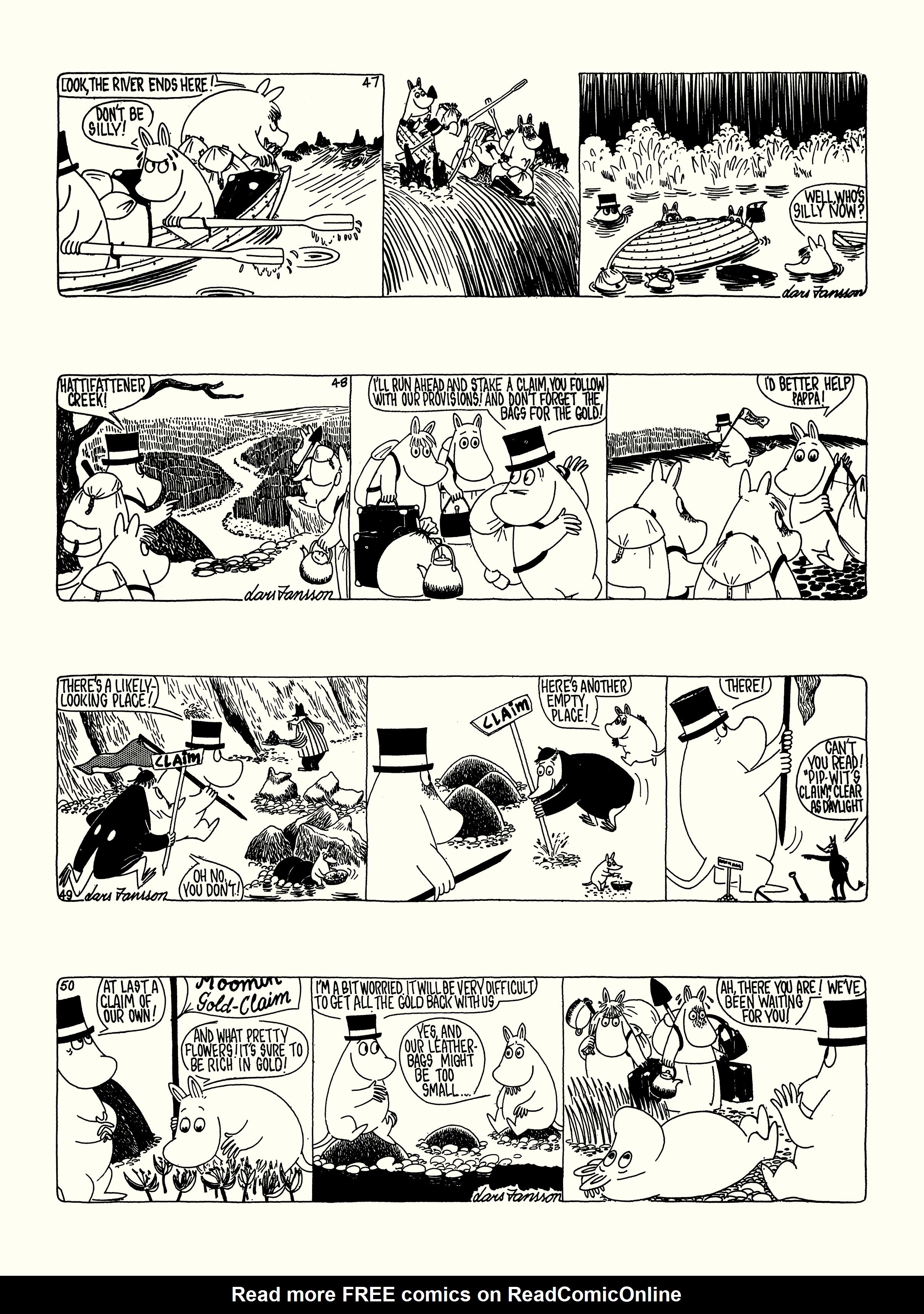 Read online Moomin: The Complete Lars Jansson Comic Strip comic -  Issue # TPB 7 - 81