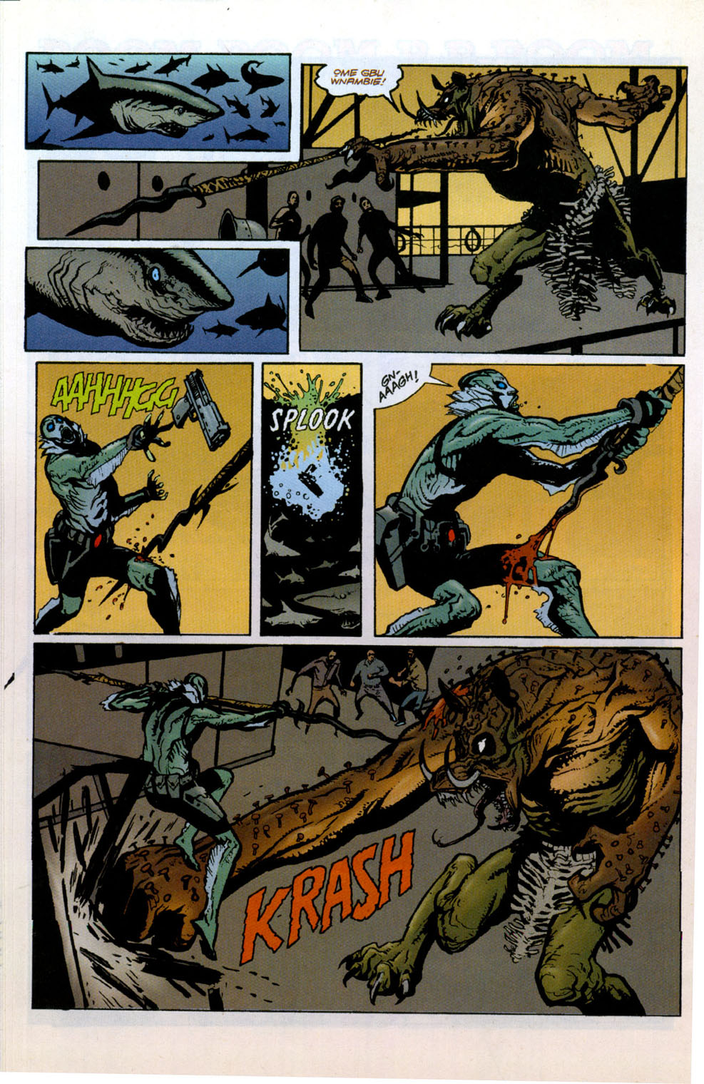 Read online Abe Sapien: Drums of the Dead comic -  Issue # Full - 16