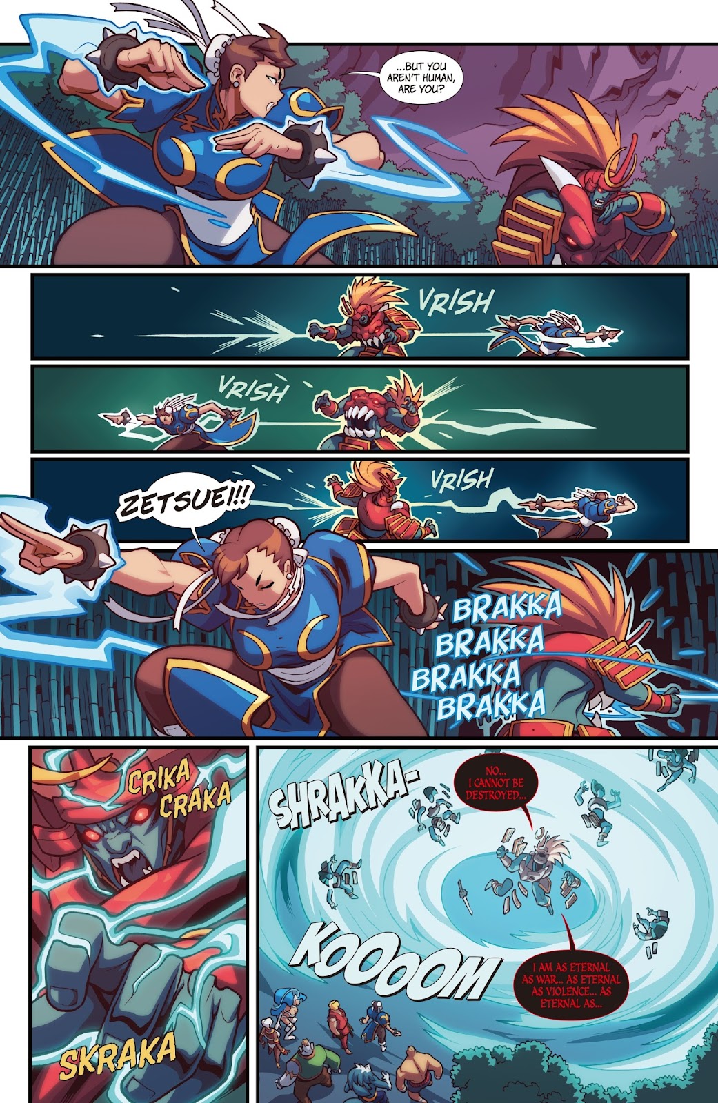 Street Fighter VS Darkstalkers issue 6 - Page 7