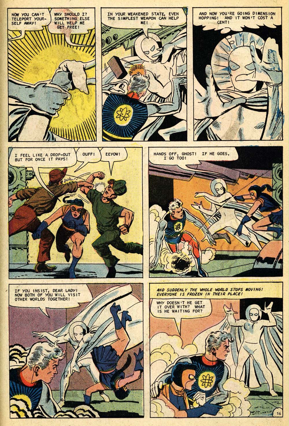 Read online Captain Atom (1965) comic -  Issue #86 - 17