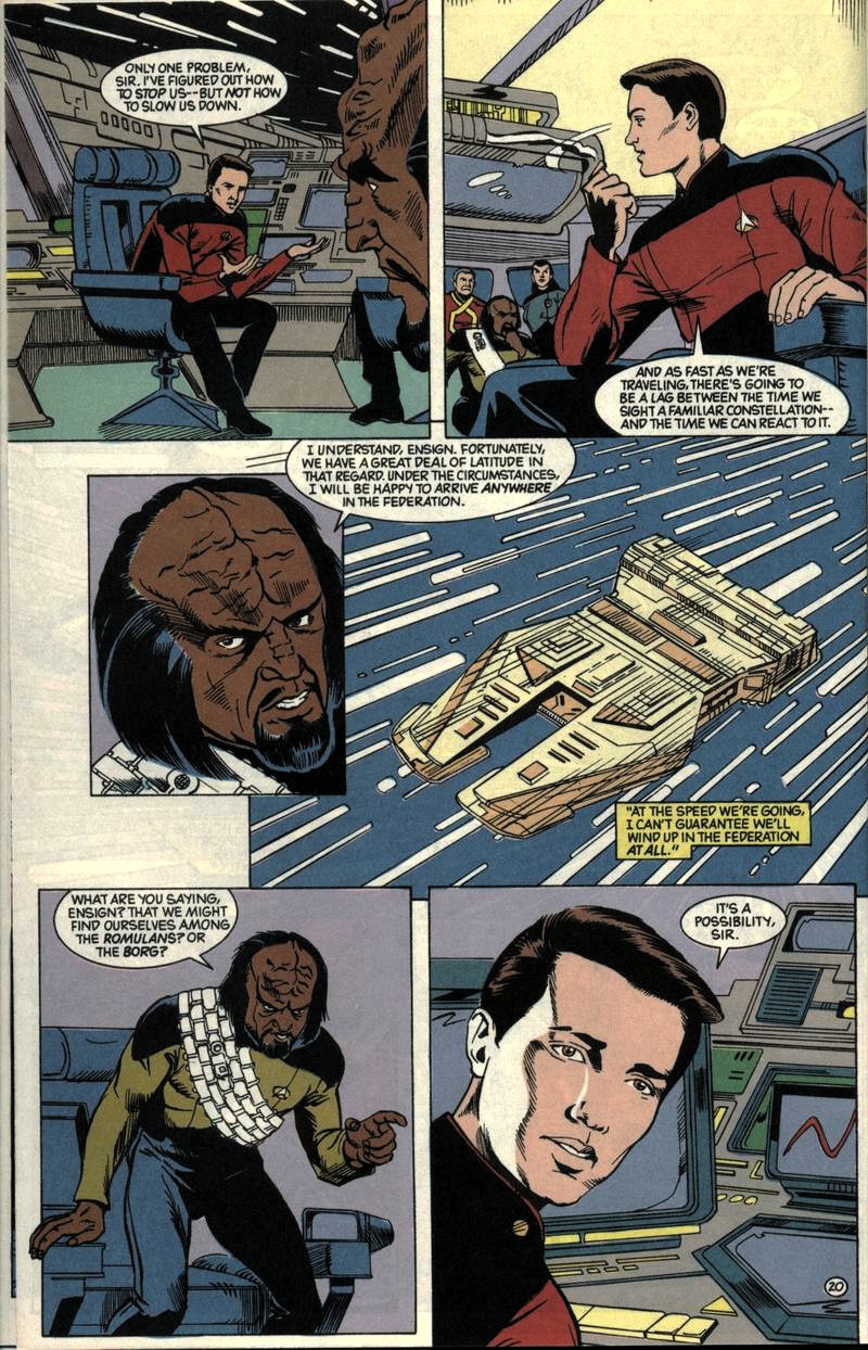 Read online Star Trek: The Next Generation (1989) comic -  Issue #24 - 21