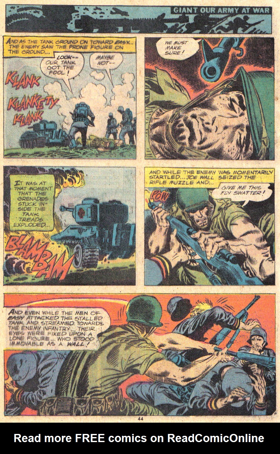 Read online Our Army at War (1952) comic -  Issue #280 - 46