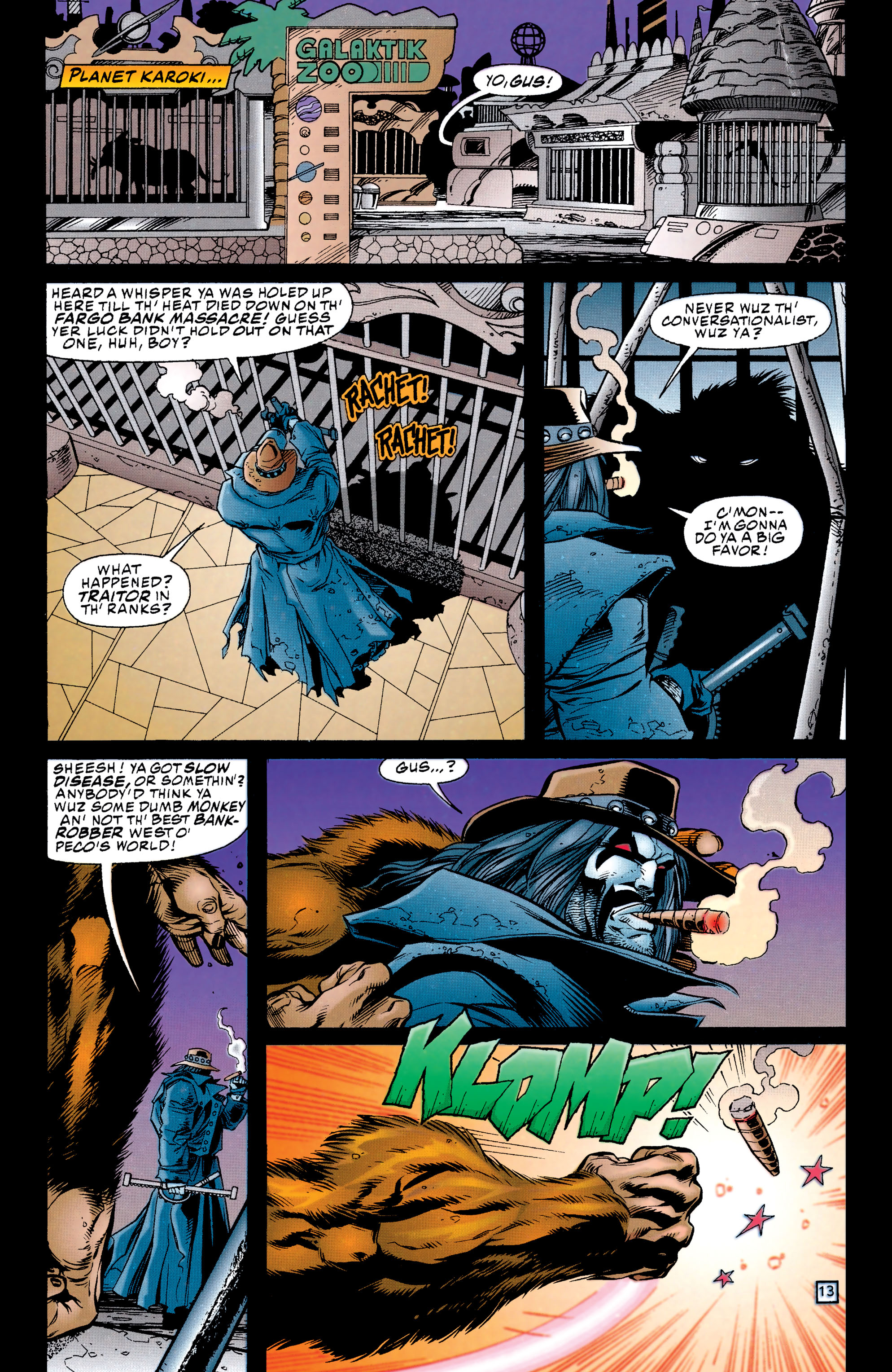 Read online Lobo (1993) comic -  Issue #7 - 14
