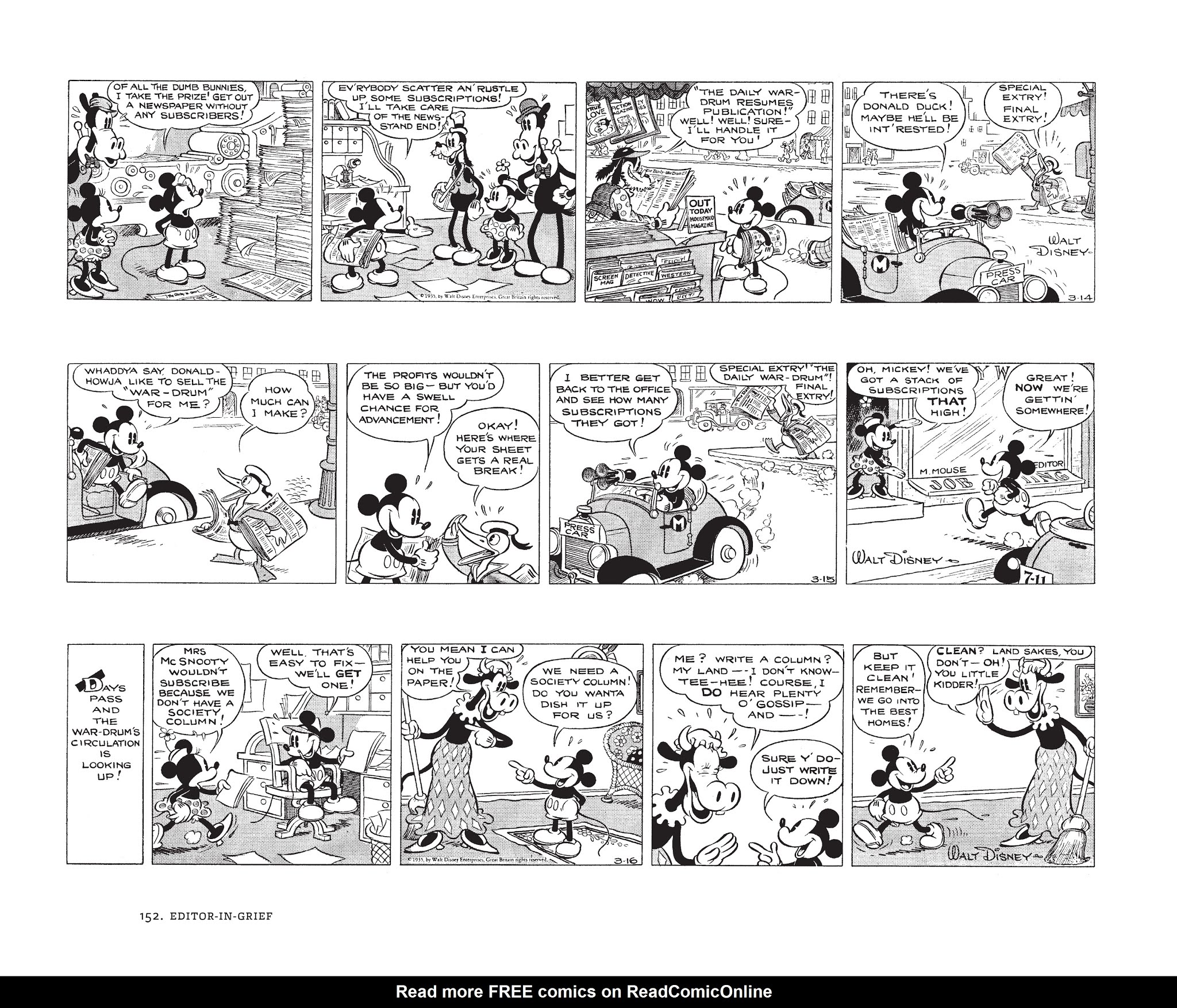 Read online Walt Disney's Mickey Mouse by Floyd Gottfredson comic -  Issue # TPB 3 (Part 2) - 52